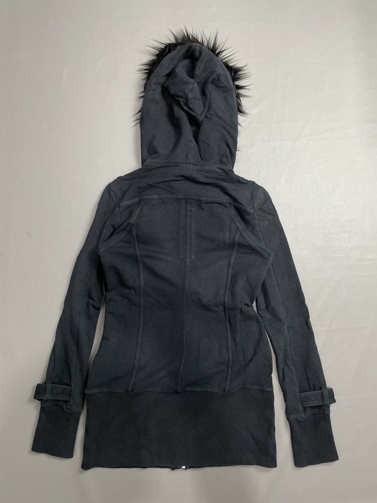 If Six Was Nine Gothic Double layer Fur Hoodie Size M / US 6-8 / IT 42-44 - 4 Thumbnail