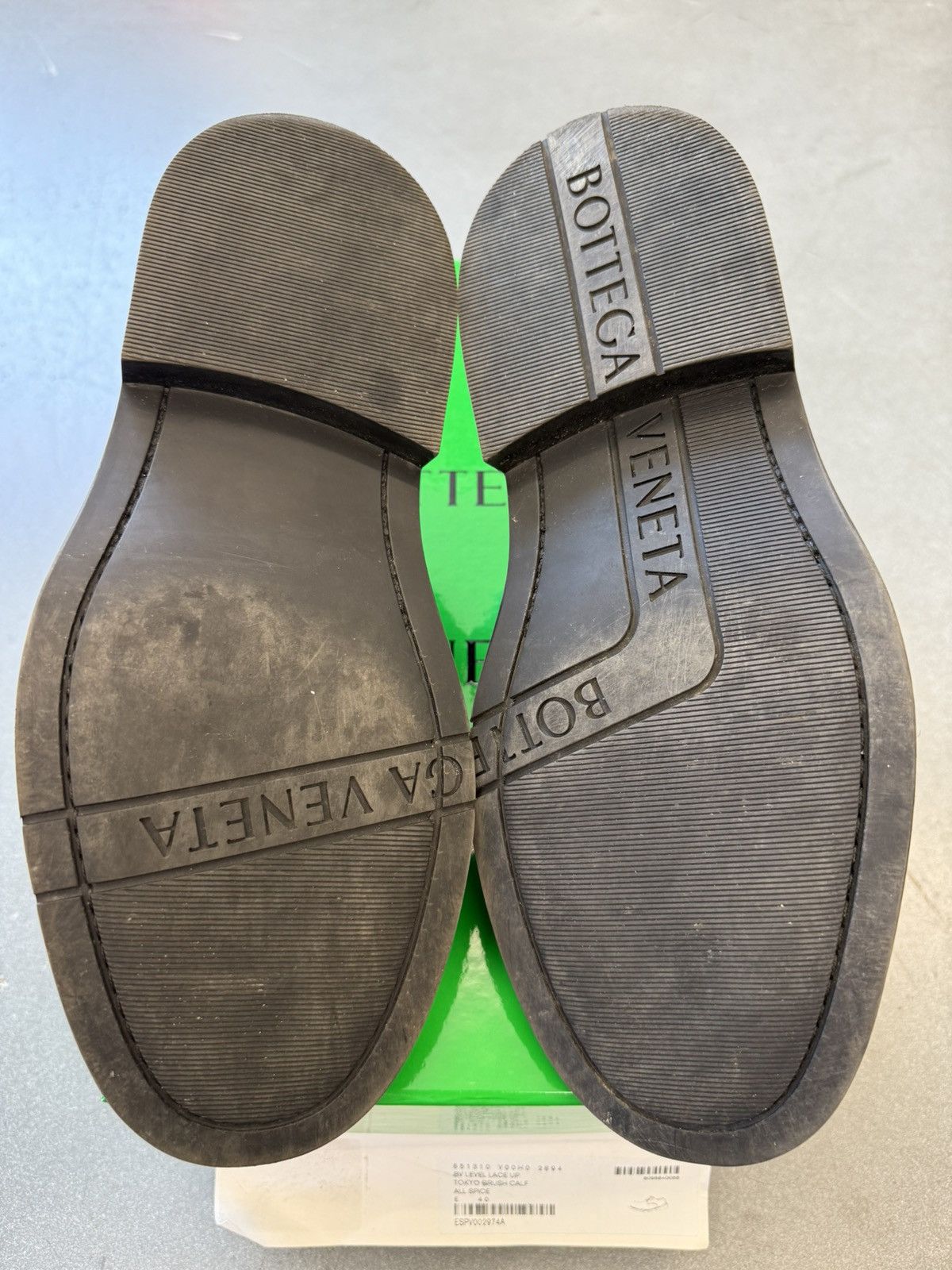 Bottega Veneta Bottega Veneta BV Level Lace Up Tokyo Brush Calf Derbys Size US 10 / IT 40 - 9 Thumbnail
