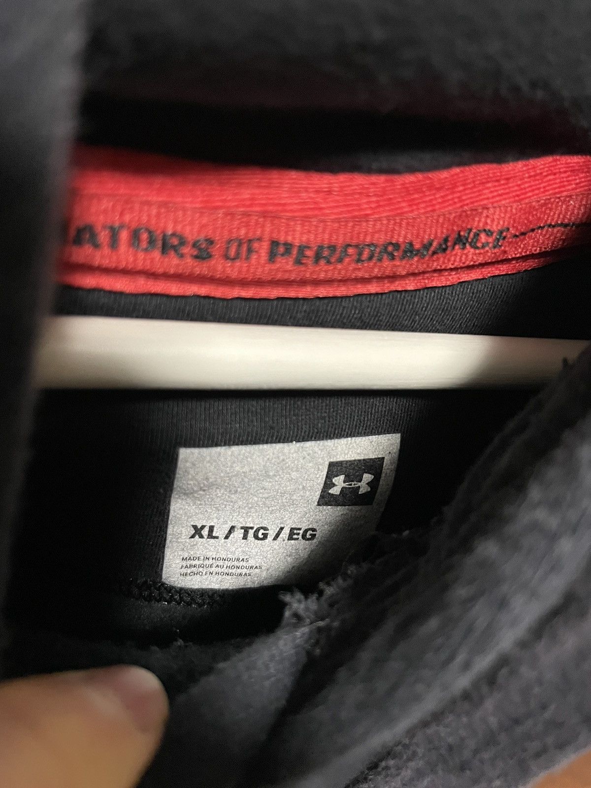 Under Armour × Vintage Y2K Under Armour Embroidered Mini Logo Hoodie Size US XL / EU 56 / 4 - 3 Thumbnail