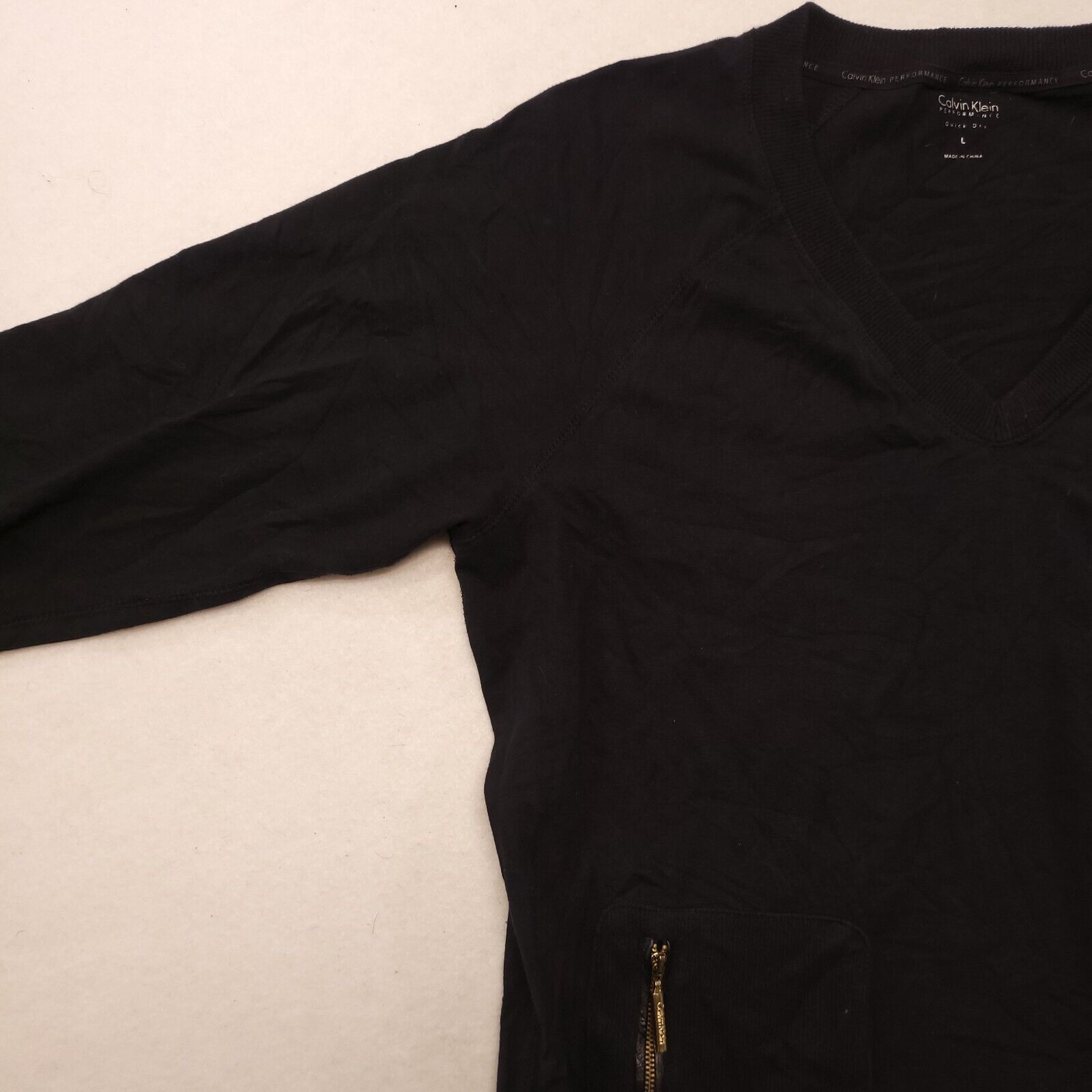 Calvin Klein Calvin Klein Sport Pullover Sweatshirt Womens Size L Black Size L / US 10 / IT 46 - 4 Thumbnail