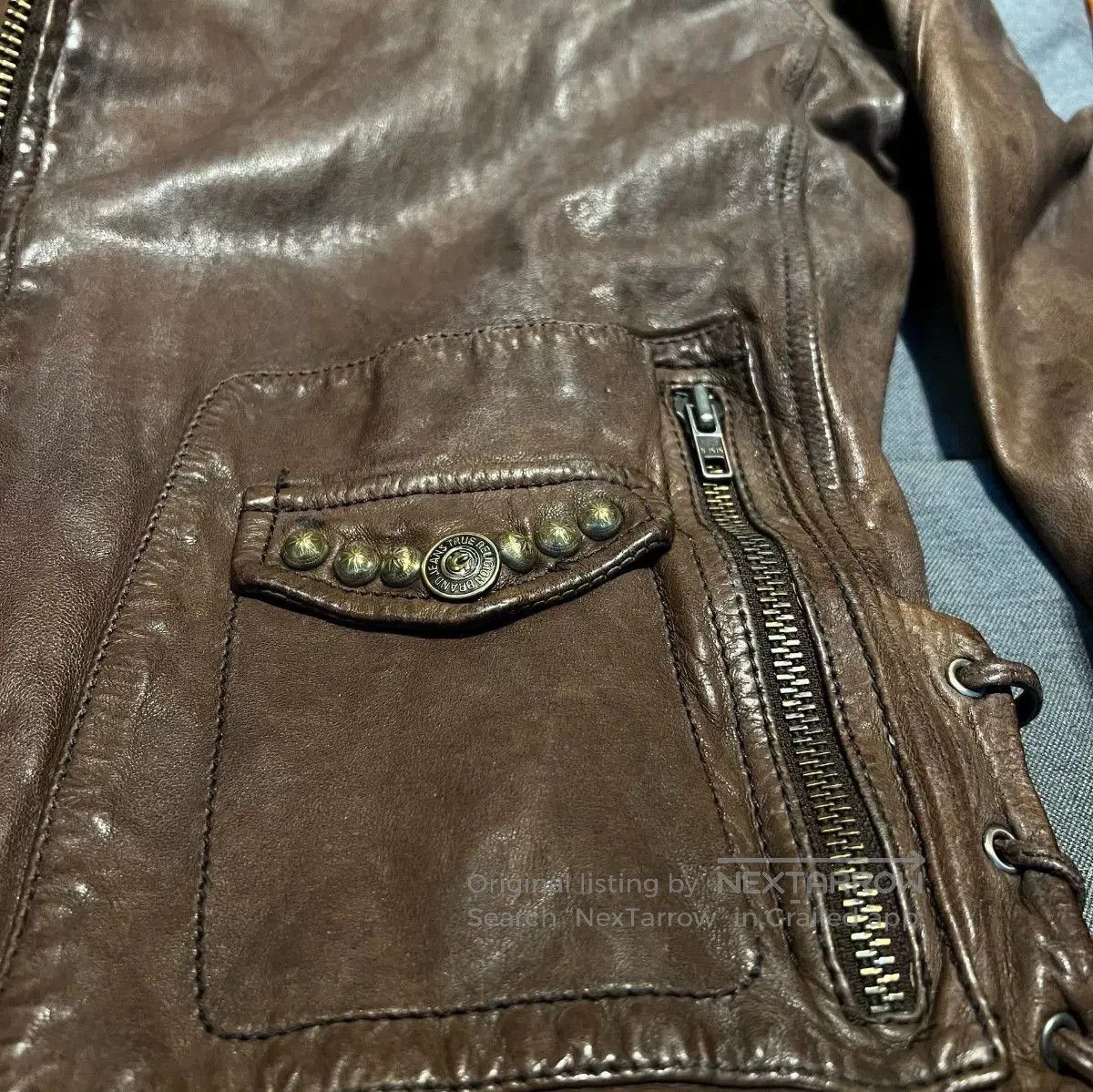 True Religion True Religion Sheepskin Rivet Leather Jacket. Size US M / EU 48-50 / 2 - 3 Thumbnail