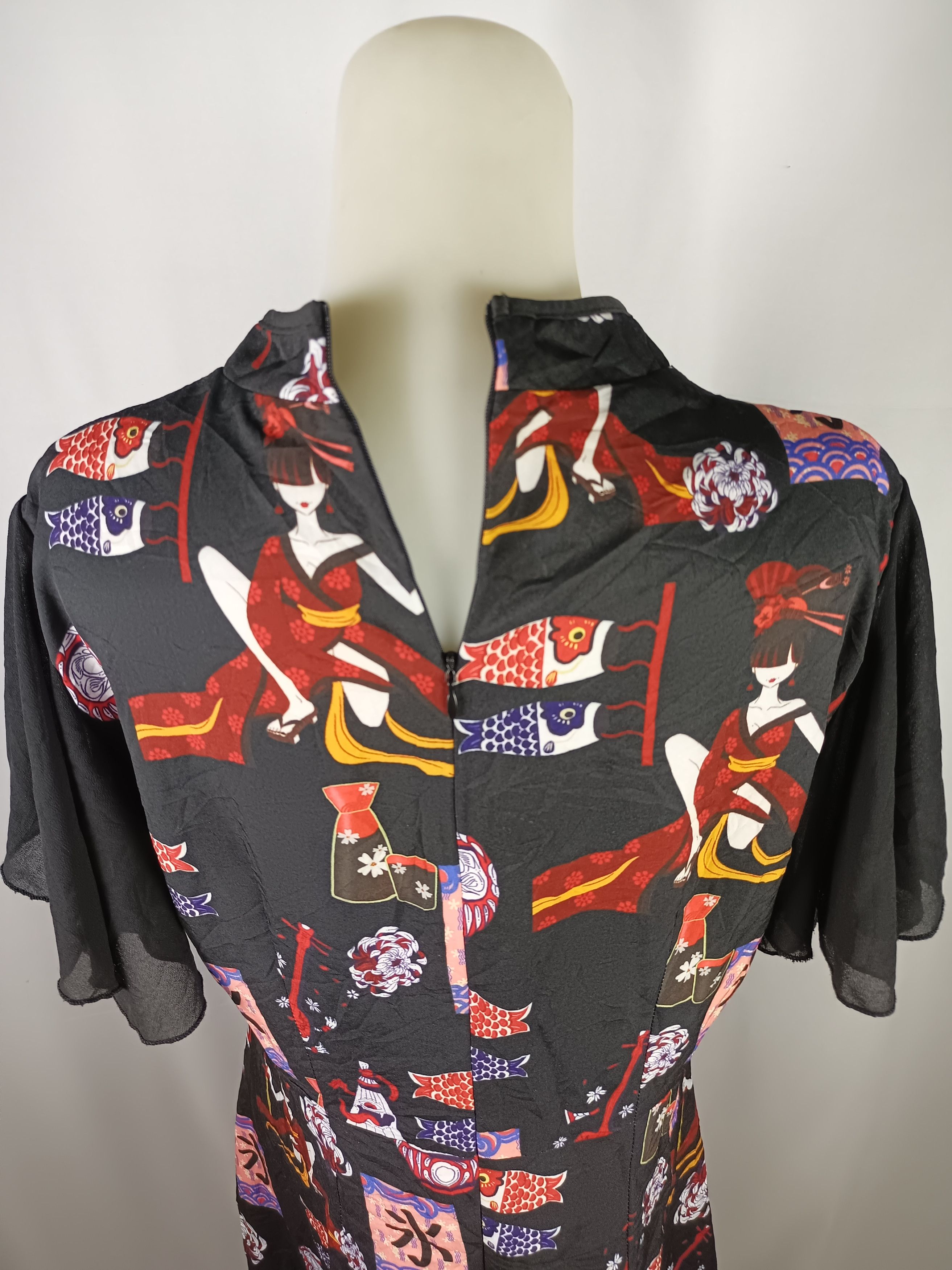 Japanese Brand ZEALIVE Japan Dress Size XXL / US 16-18 / IT 52-54 - 20 Thumbnail