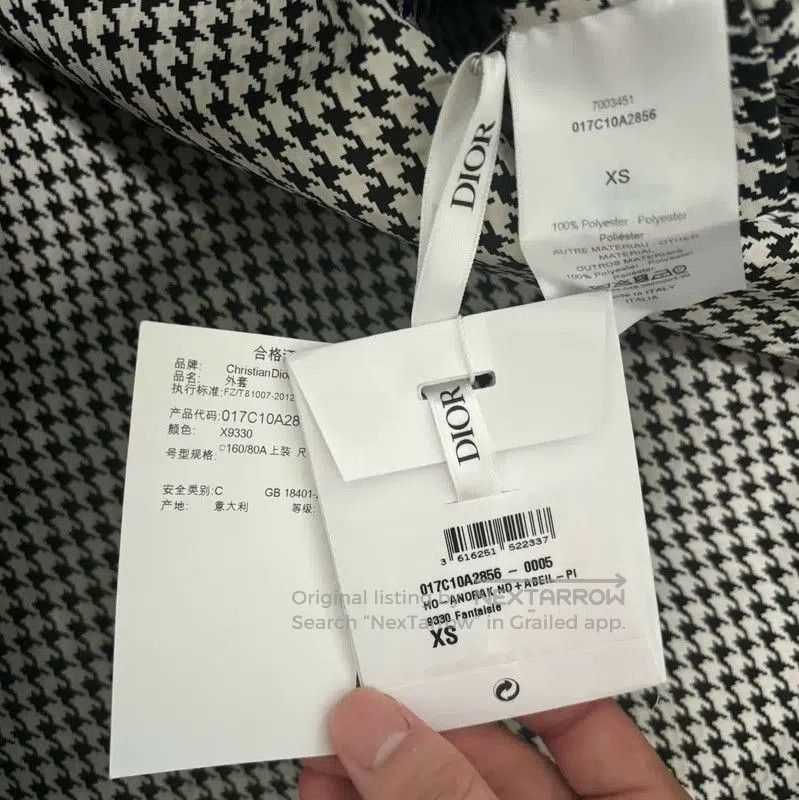 Dior Dior Black Patterned Women's Jacket . Size XS / US 0-2 / IT 36-38 - 5 Thumbnail