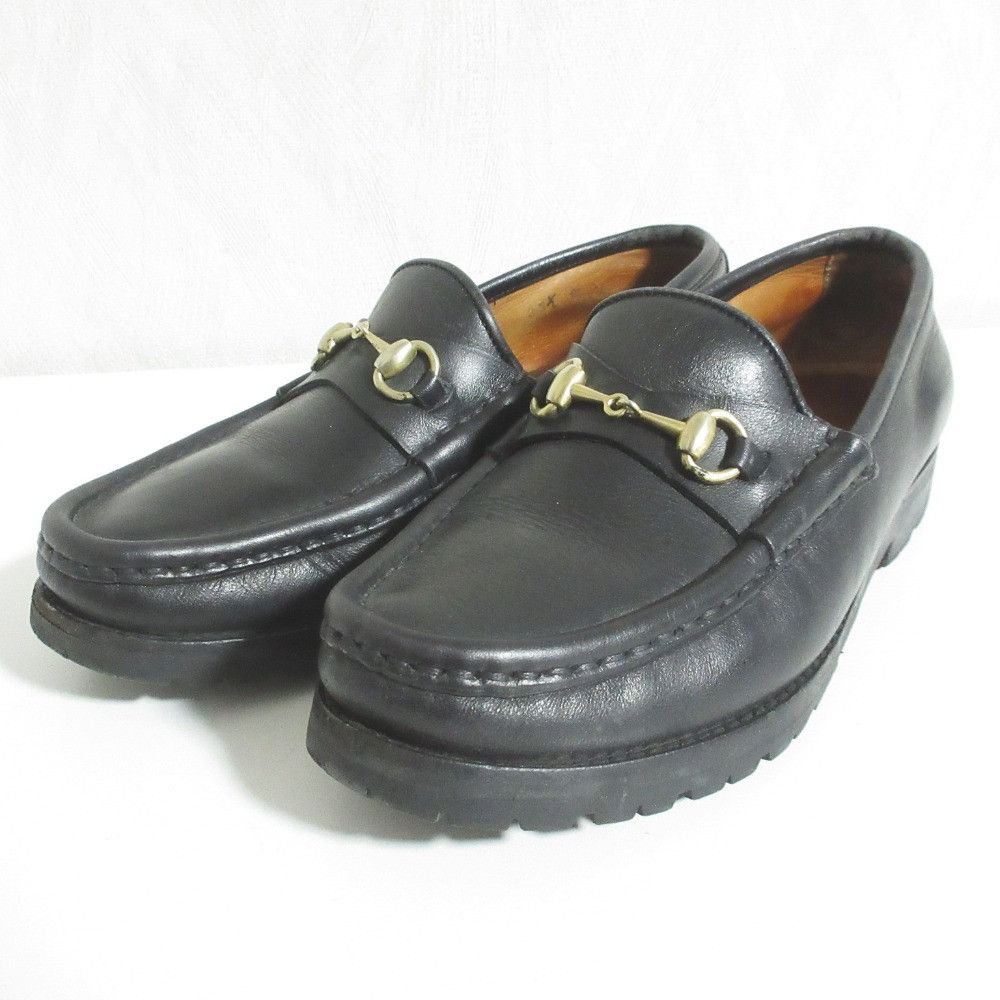 Gucci Gucci Gucci Horsebit Loafer Slip-on Flat Shoes Leather Shoes DUTY FREE for USA Size ONE SIZE - 1 Thumbnail