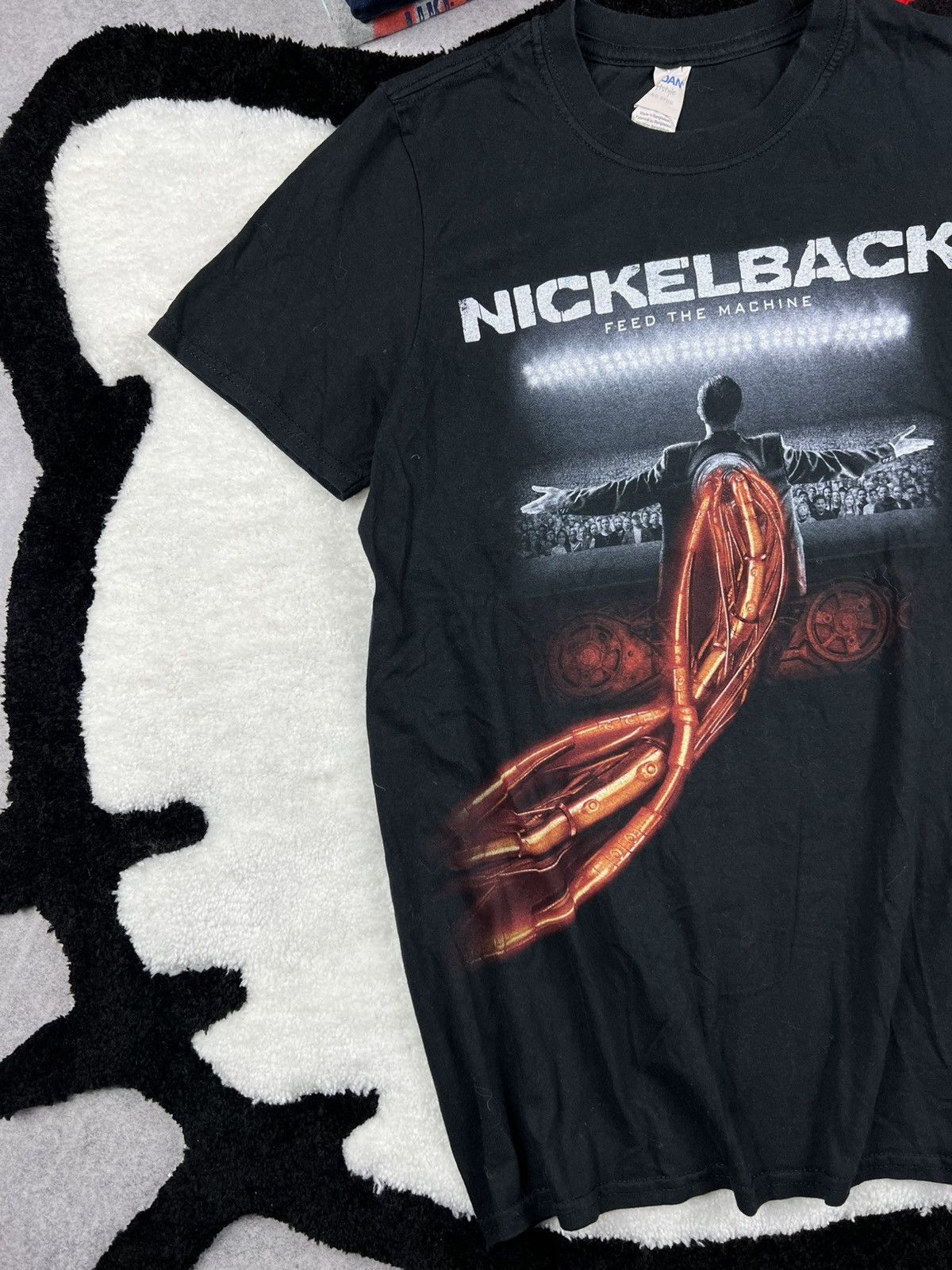 Band Tees Crazy Nickelback Feed The Machine Band Y2K Tee Shirt Size US S / EU 44-46 / 1 - 2 Thumbnail