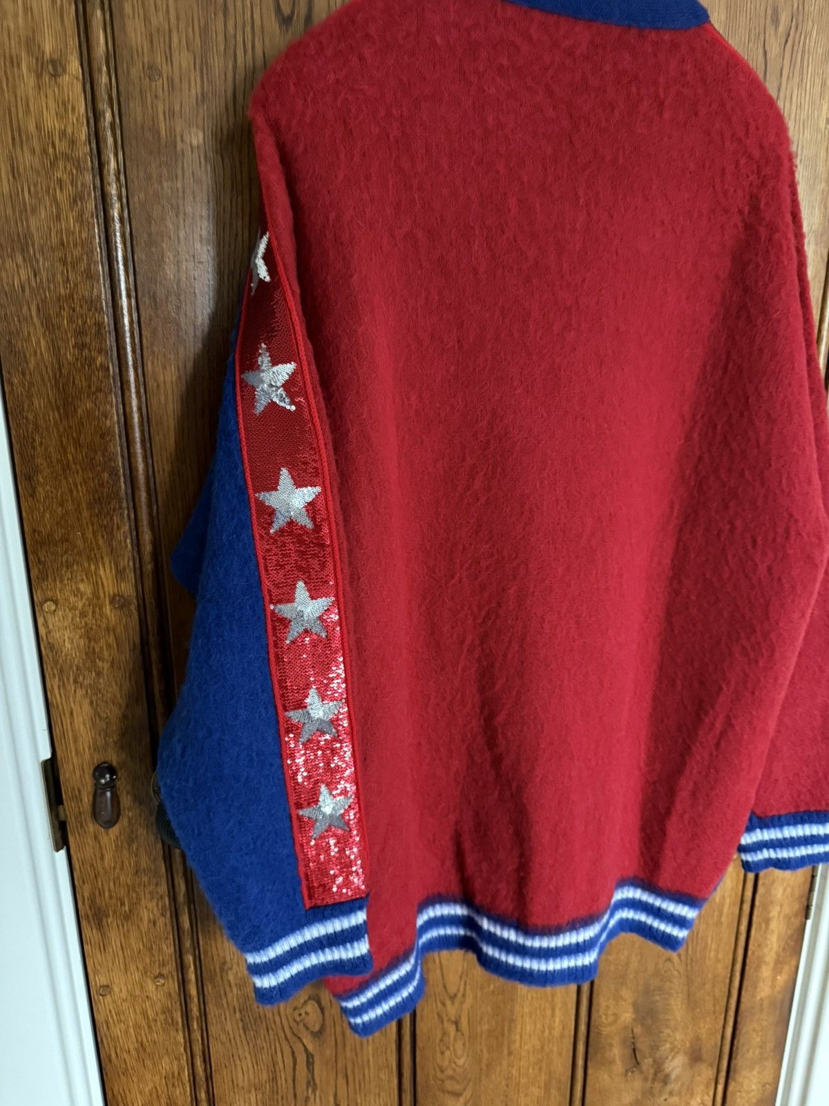 Celine $3.2k 🤑 SS23 Celine embellished sequin star cardigan alpaca Size US M / EU 48-50 / 2 - 20 Thumbnail