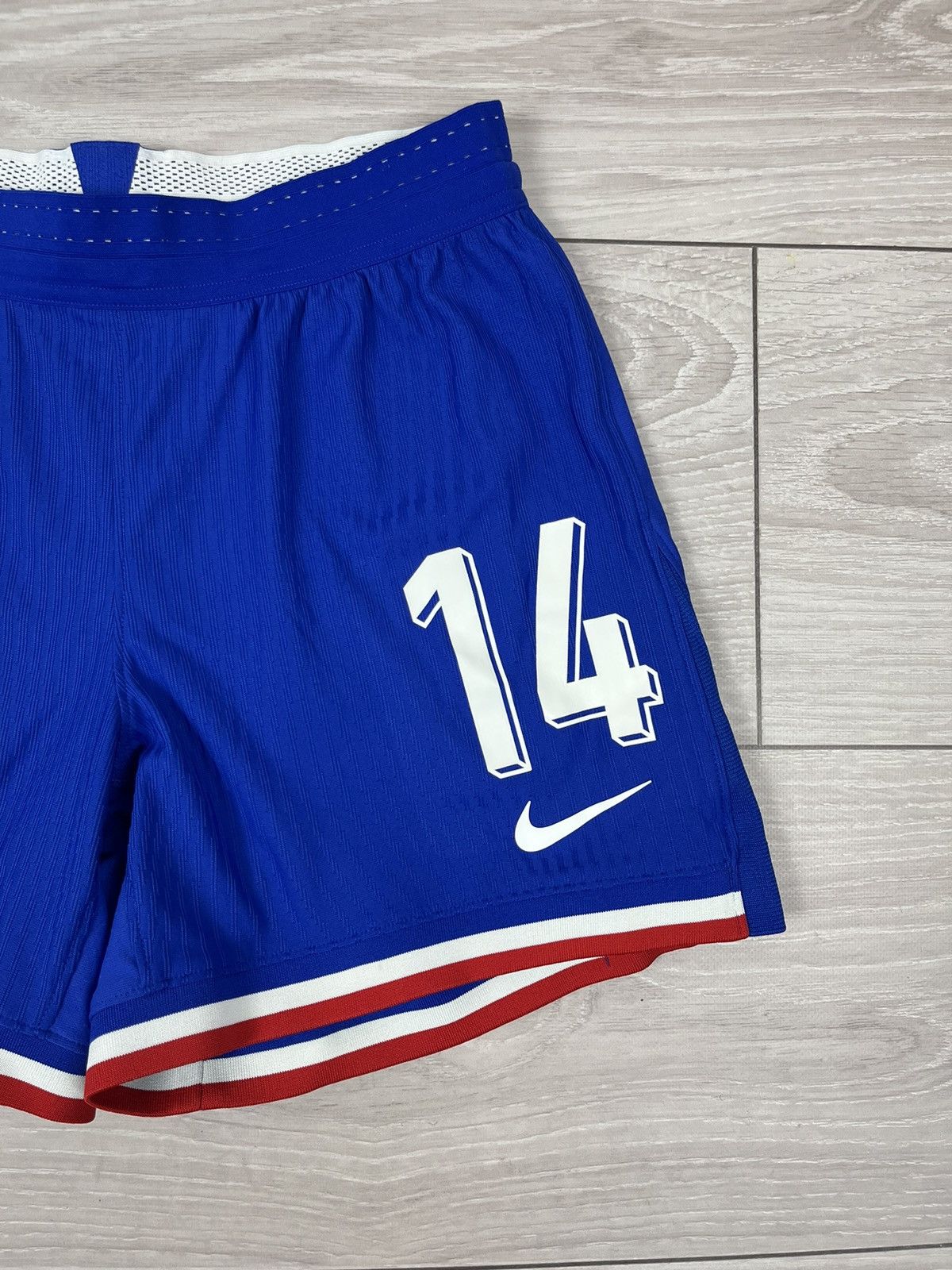 Nike Nike France 2025 #14 Rabiot Soccer Player Issue Match Shorts Size US 32 / EU 48 - 3 Thumbnail