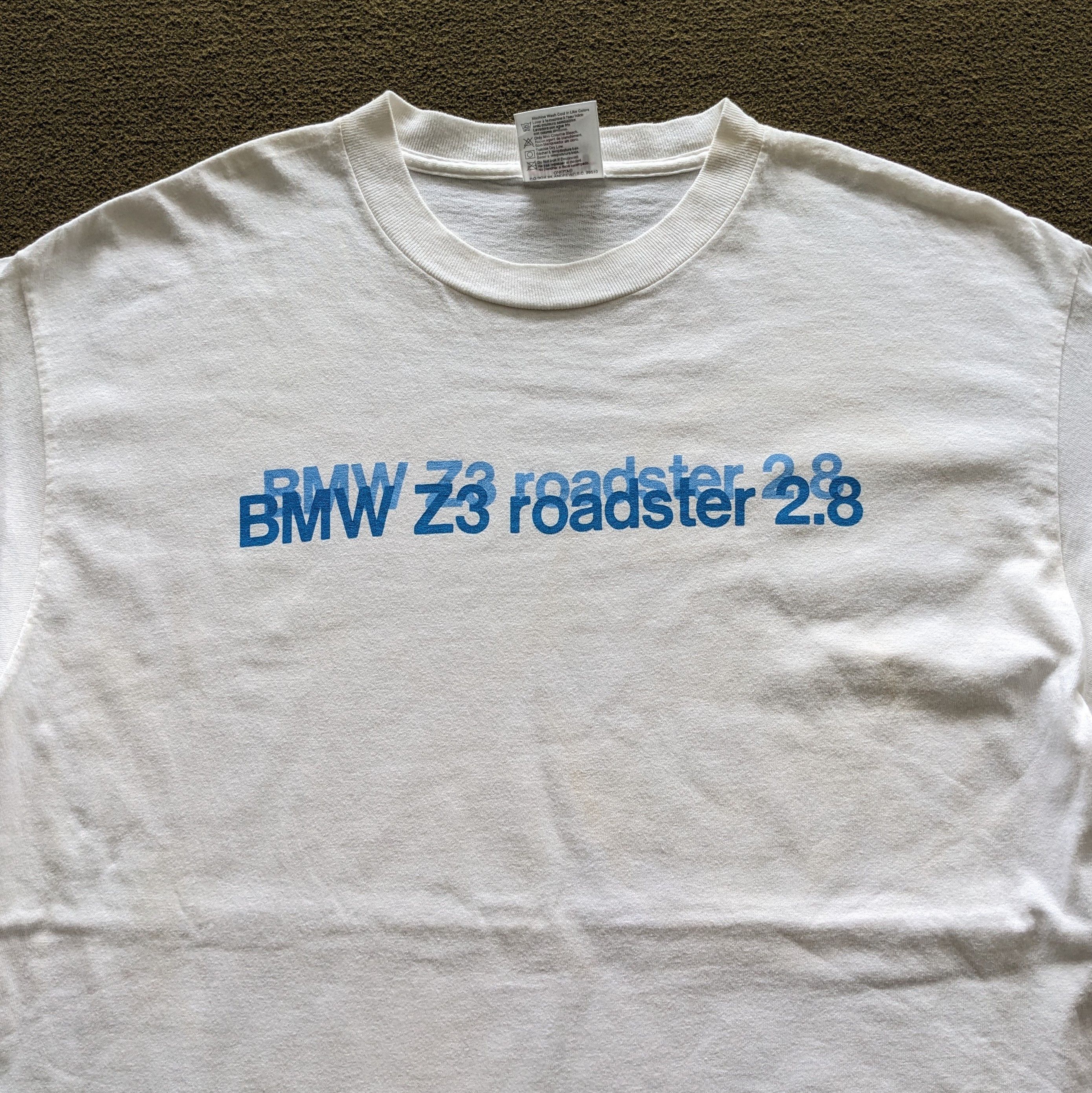 Vintage Vintage BMW Z3 Roadster 2.8 Automotive Brand T-shirt Size US M / EU 48-50 / 2 - 2 Thumbnail