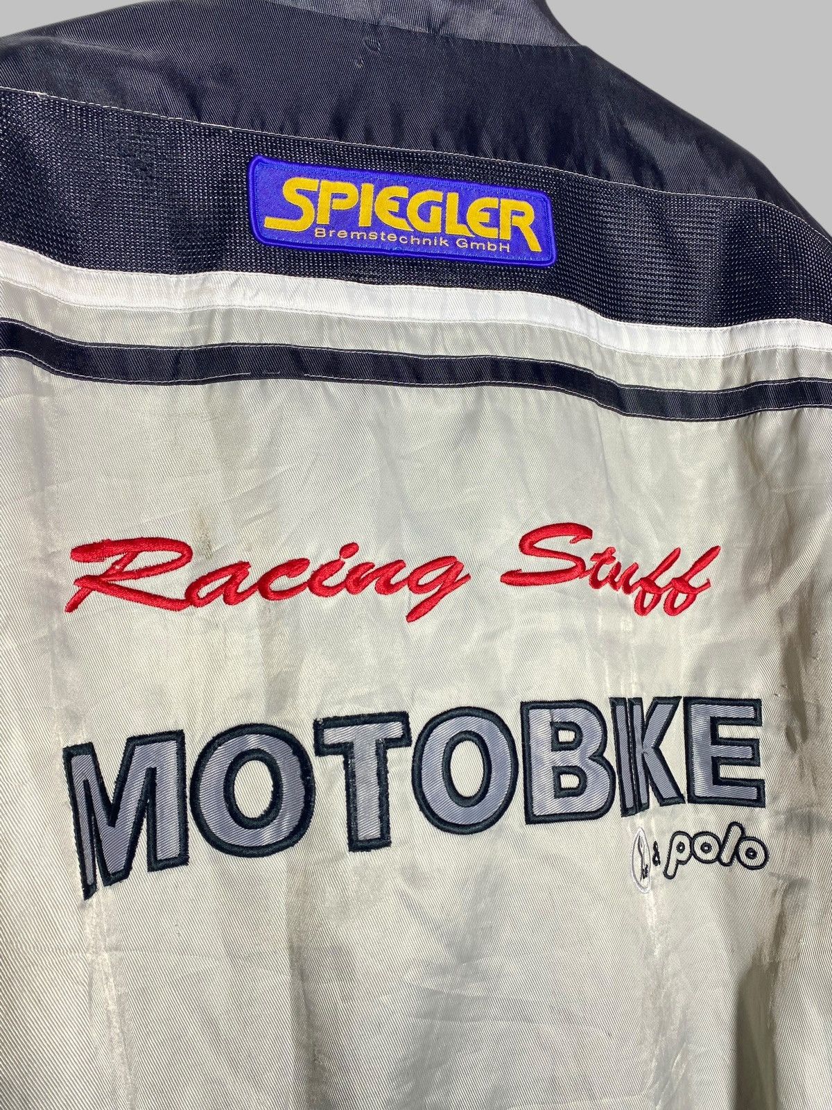 Vintage 🔥 00s EXCLUSIVE HIGH SPEED RACING JACKET STREETWEAR FLEX 🔥 Size US L / EU 52-54 / 3 - 3 Thumbnail