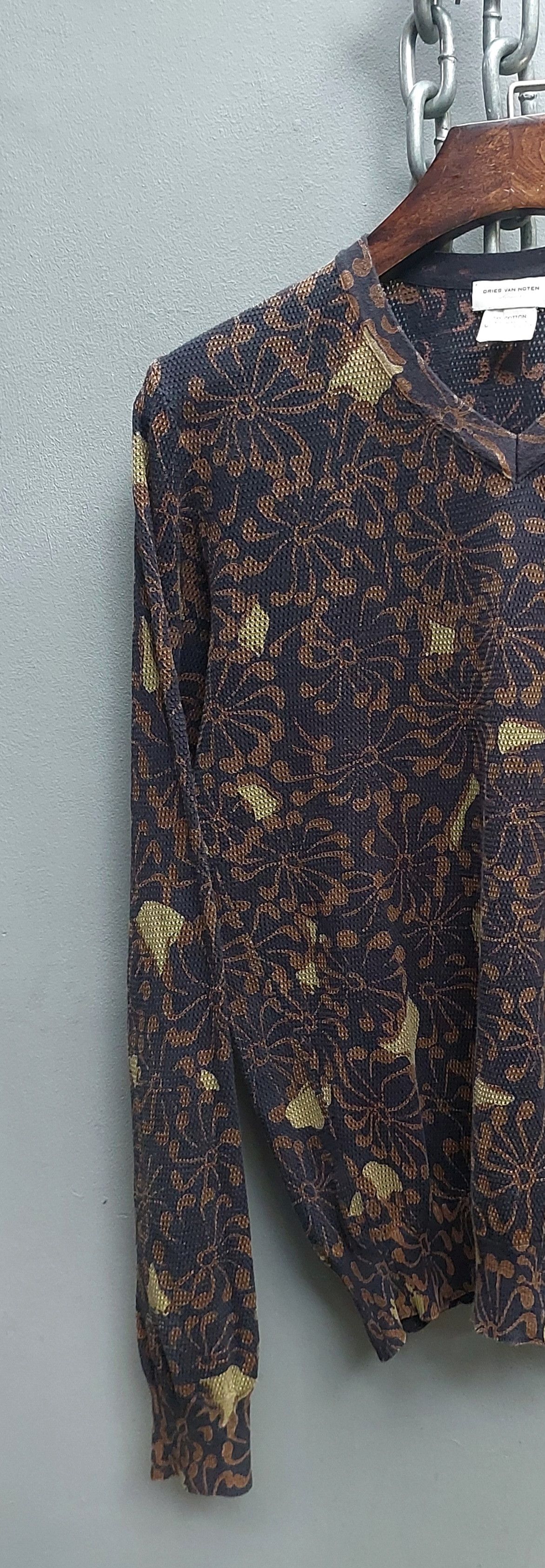 Dries Van Noten Dries Van Noten Floral Batik Cotton Size US M / EU 48-50 / 2 - 5 Thumbnail