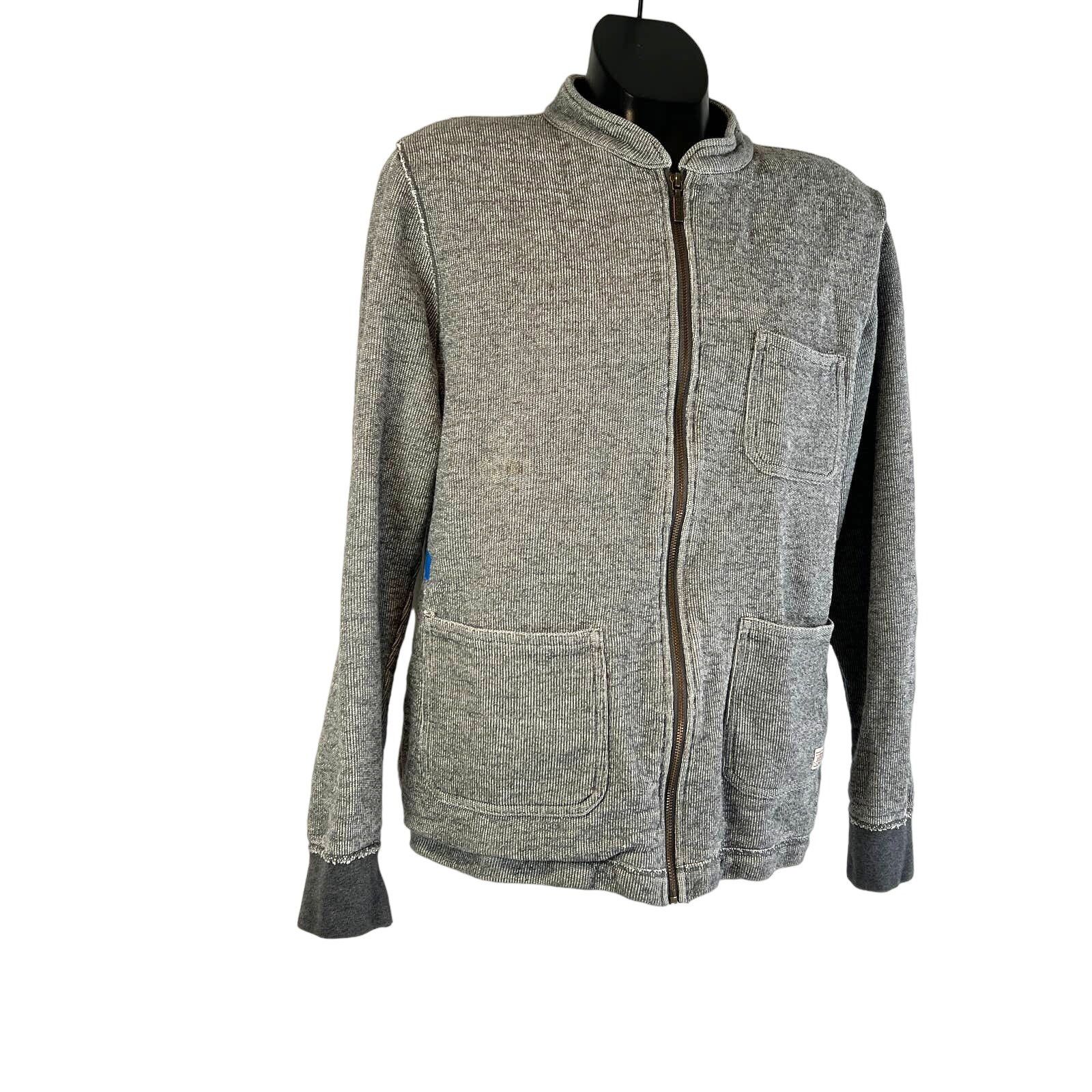 Barbour Barbour Weave Zip Thru Sweater Cardigan Long Sleeve Cotton Size US XL / EU 56 / 4 - 2 Thumbnail
