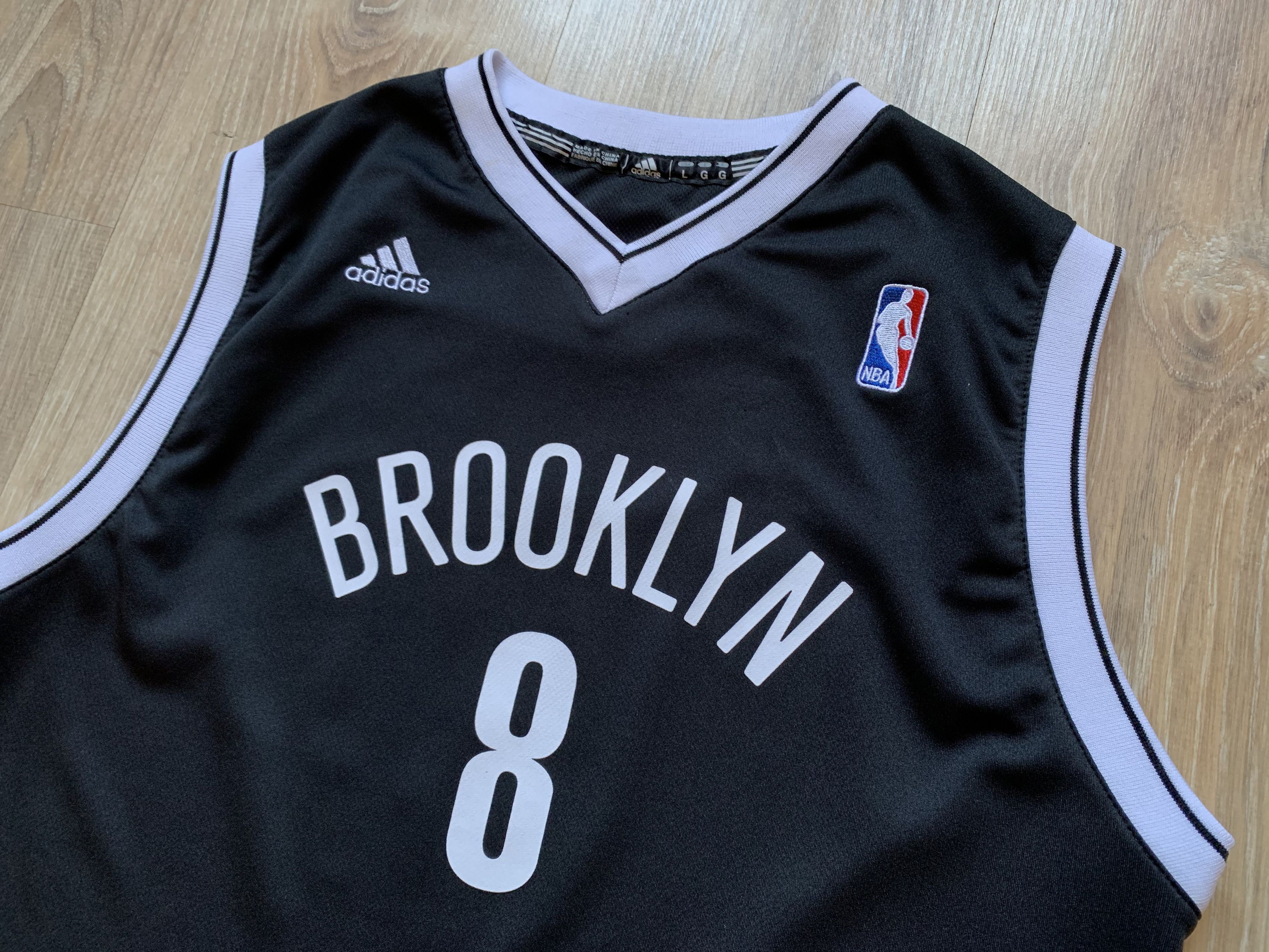 Adidas × NBA Adidas Vintage Brooklyn Nets Deron Williams #8 Jersey Size US L / EU 52-54 / 3 - 2 Thumbnail