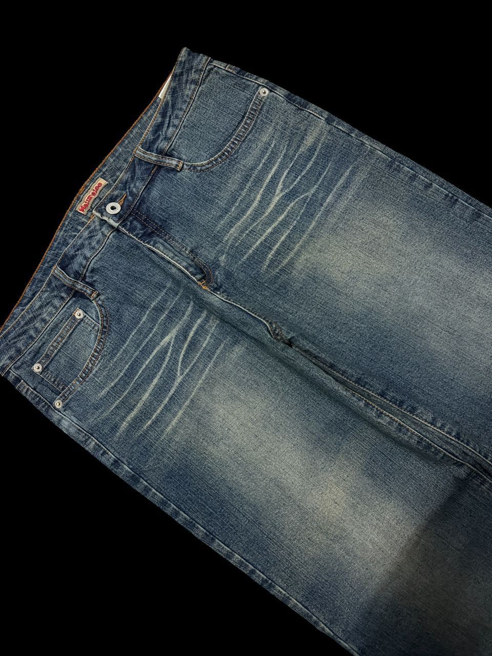 Japanese Brand Vintage Japanese Rusty Mudwash Straight Leg Jeans Insane Size US 34 / EU 50 - 6 Thumbnail