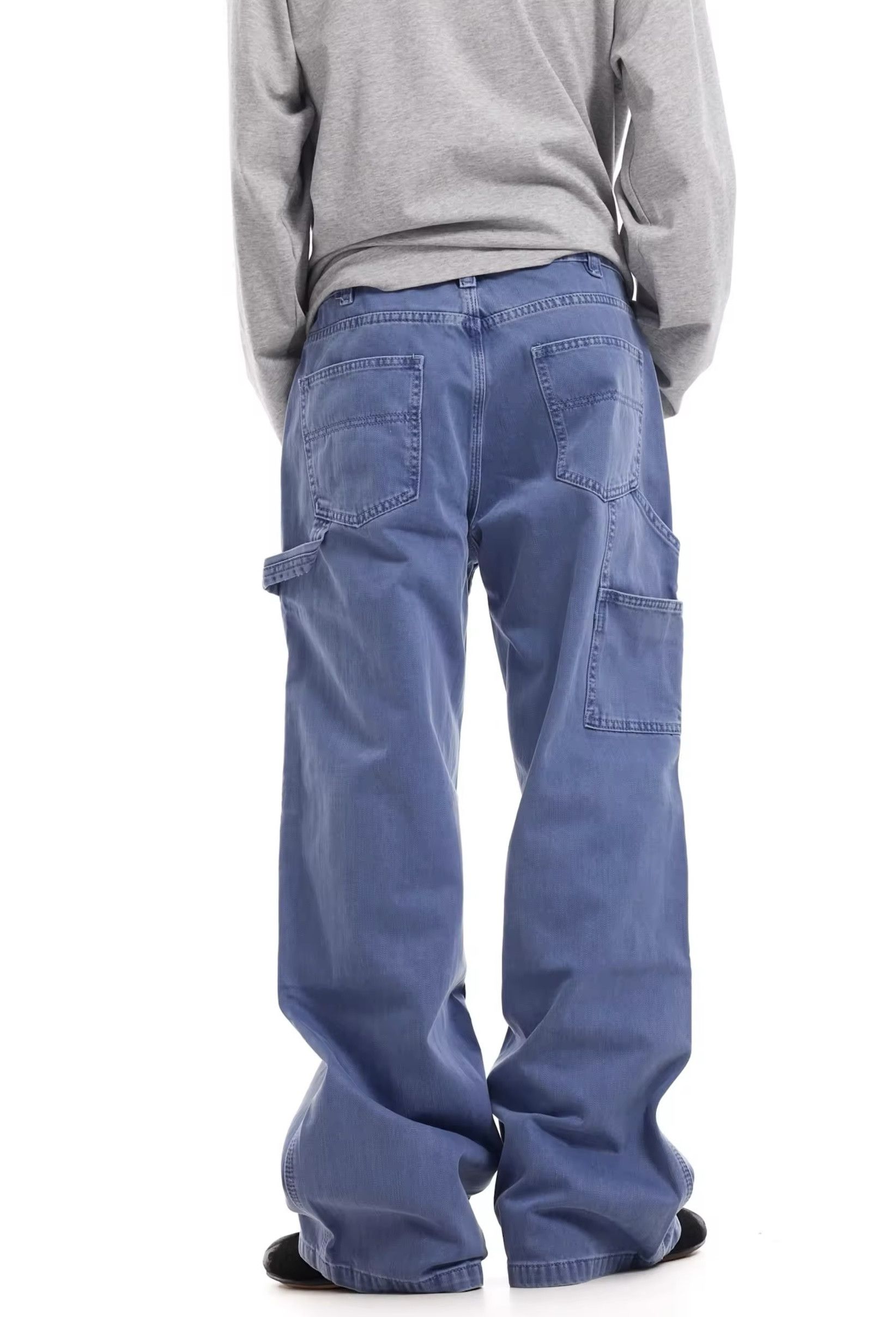 Double Knee Lumberjack Casual Trousers