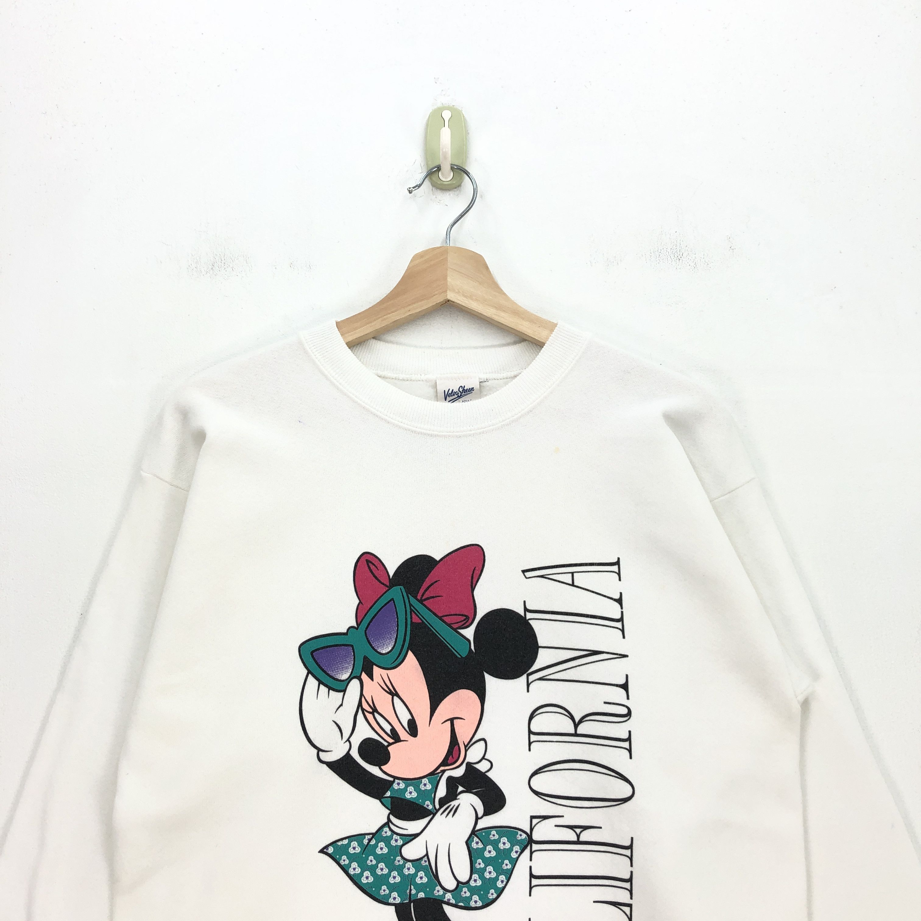 Disney × Vintage Vintage Mickey Mouse Sweatshirt Disney Cartoon Sweater Size S / US 4 / IT 40 - 2 Thumbnail