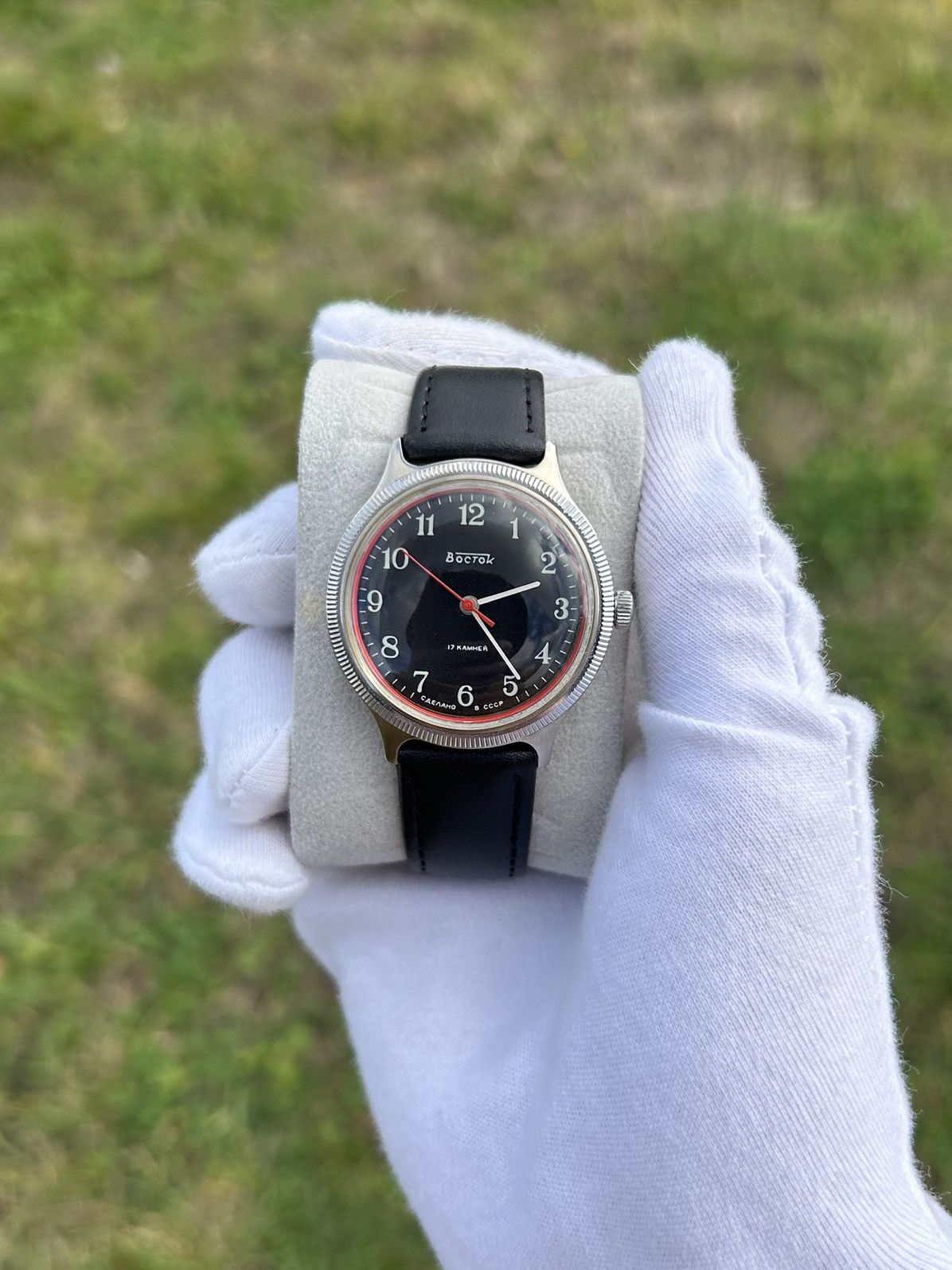 Vintage Vintage Watch Vostok USSR Soviet Mechanical Wristwatch 1980s Size ONE SIZE - 1 Thumbnail