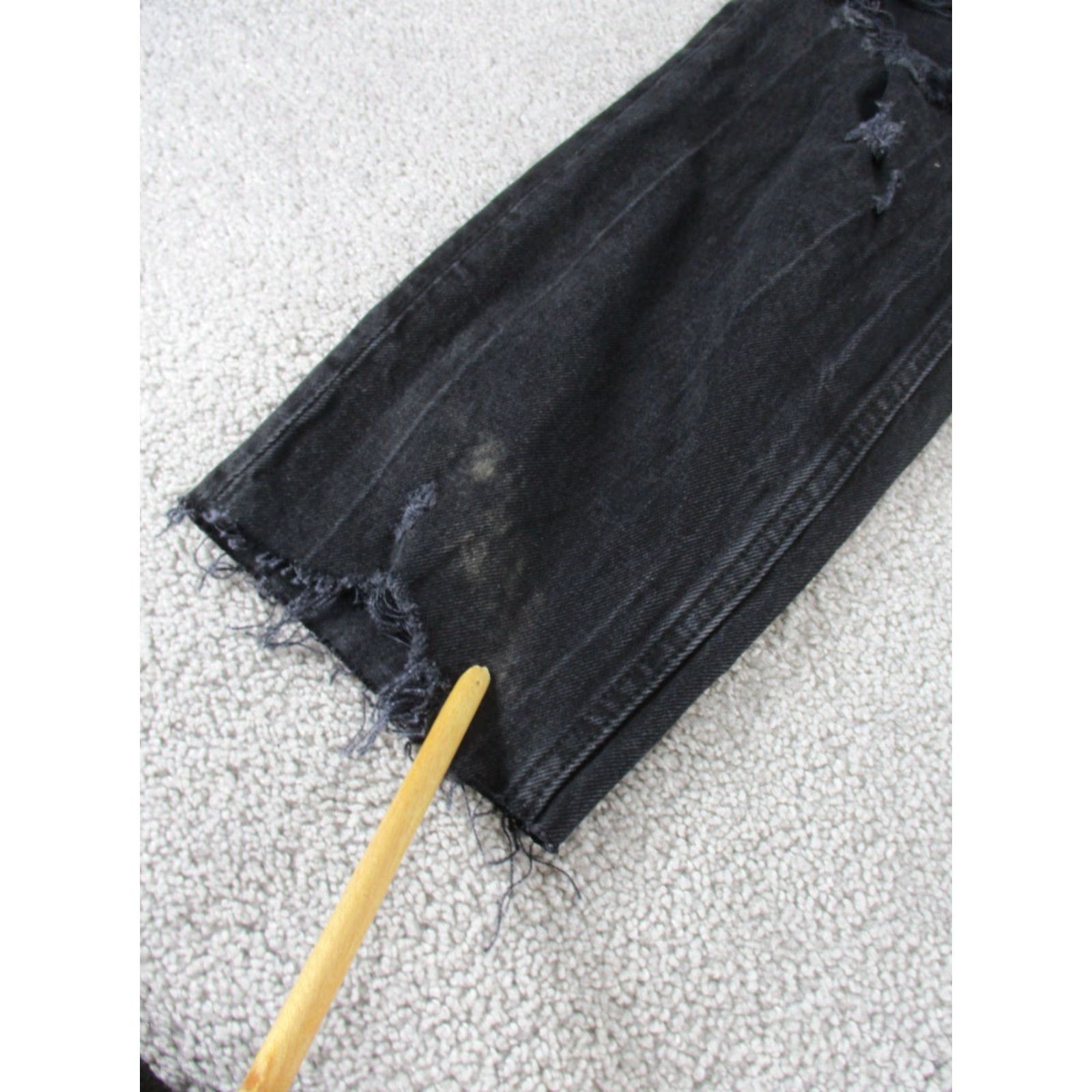 Abercrombie & Fitch Abercrombie & Fitch Jeans Womens 30 High Rise Mom Black Denim New Size 30" / US 8 / IT 44 - 2 Thumbnail