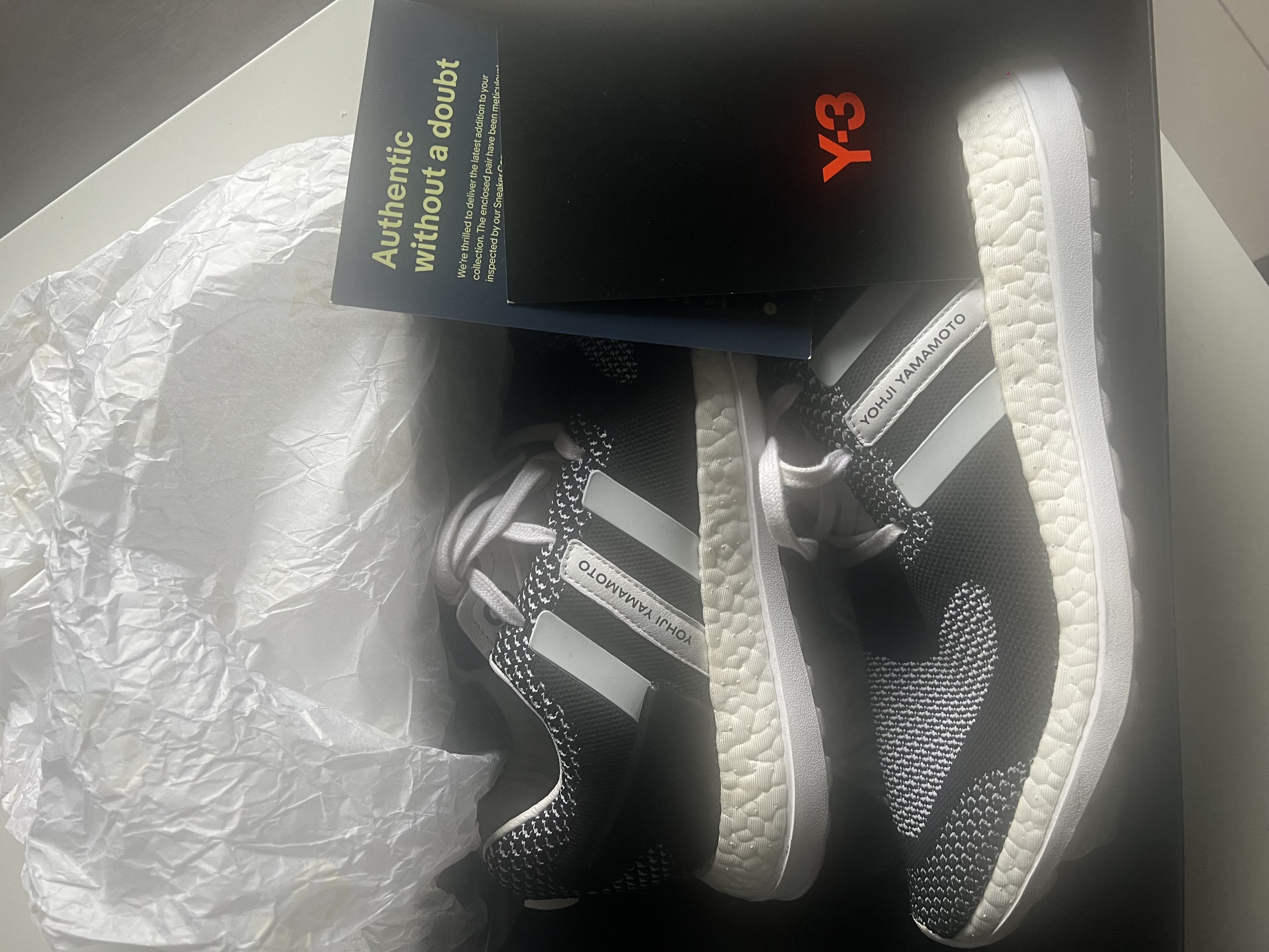 Adidas adidas Y-3 Pureboost ZG Knit Size US 9.5 / EU 42-43 - 4 Thumbnail