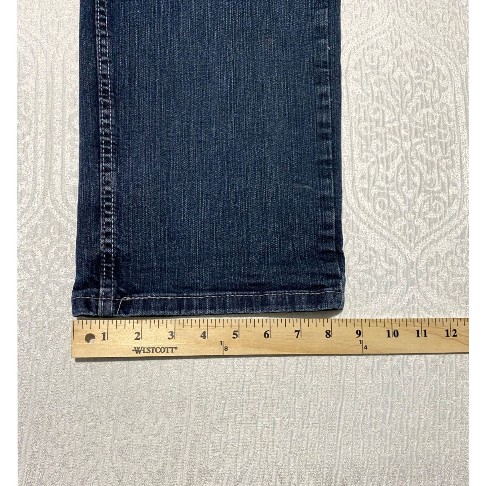 Levi's Levi's 559 Jeans Men Straight 36x34 Blue Denim Relaxed Mid Rise 5-Pocket Logo Zipper Button Distressed Cotton Blend Pants Regular Fit Clothing Size US 36 / EU 52 - 7 Thumbnail