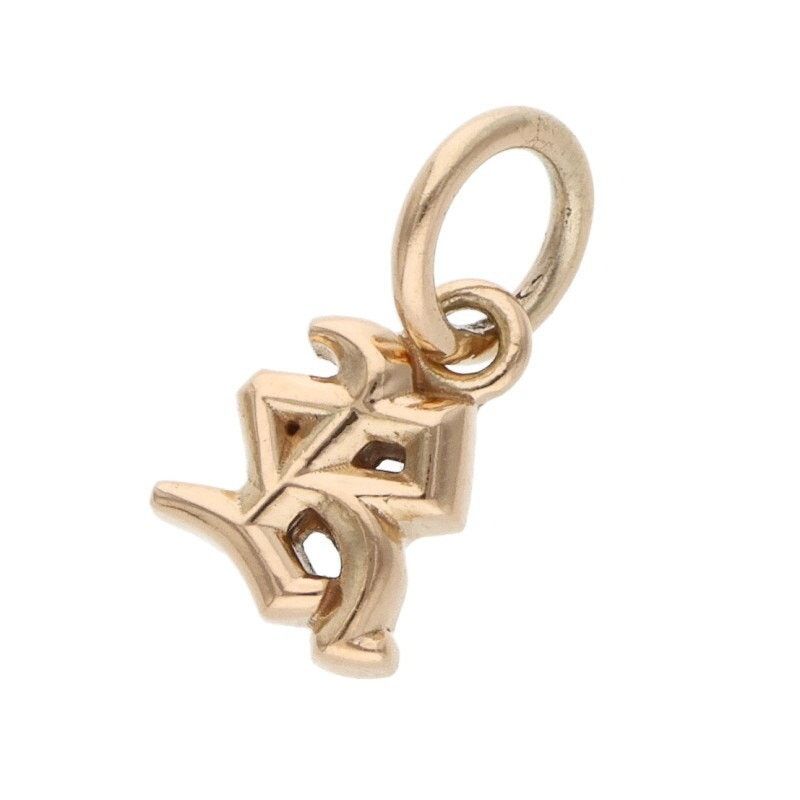 Chrome Hearts Chrome Hearts 22k Letter K Initial Alphabet Pendant