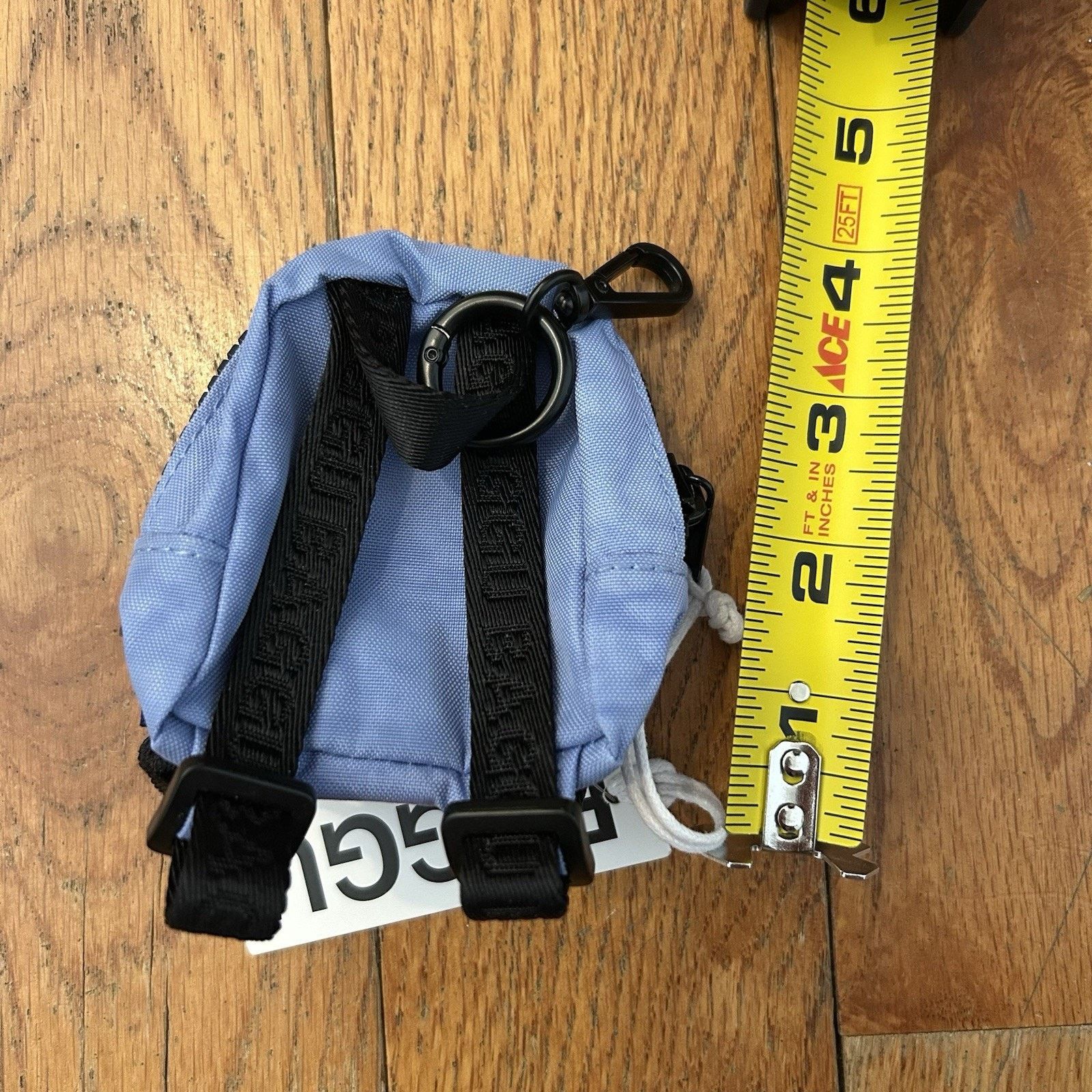 Baggu NEW Baggu Mini Backpack Charm Purse Bag Clip Cornflower Blue Size ONE SIZE - 5 Thumbnail