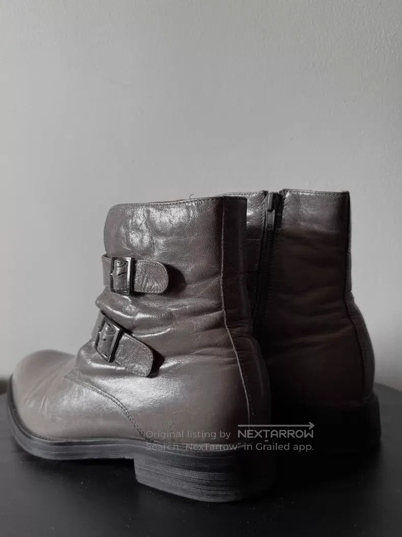 Gucci Guicci Elephant Grey Tie-Up Boots i Size US 7 / EU 40 - 1 Thumbnail