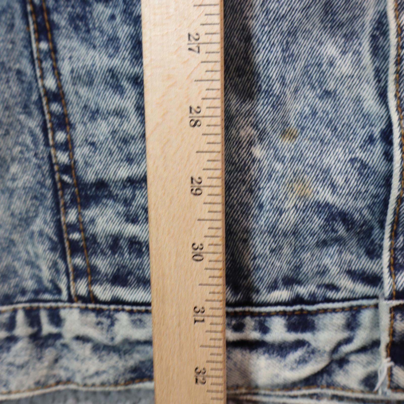 Jordache Women Medium Coat Oversize Long Acid Work Jordache vtg Denim Size M / US 6-8 / IT 42-44 - 5 Thumbnail