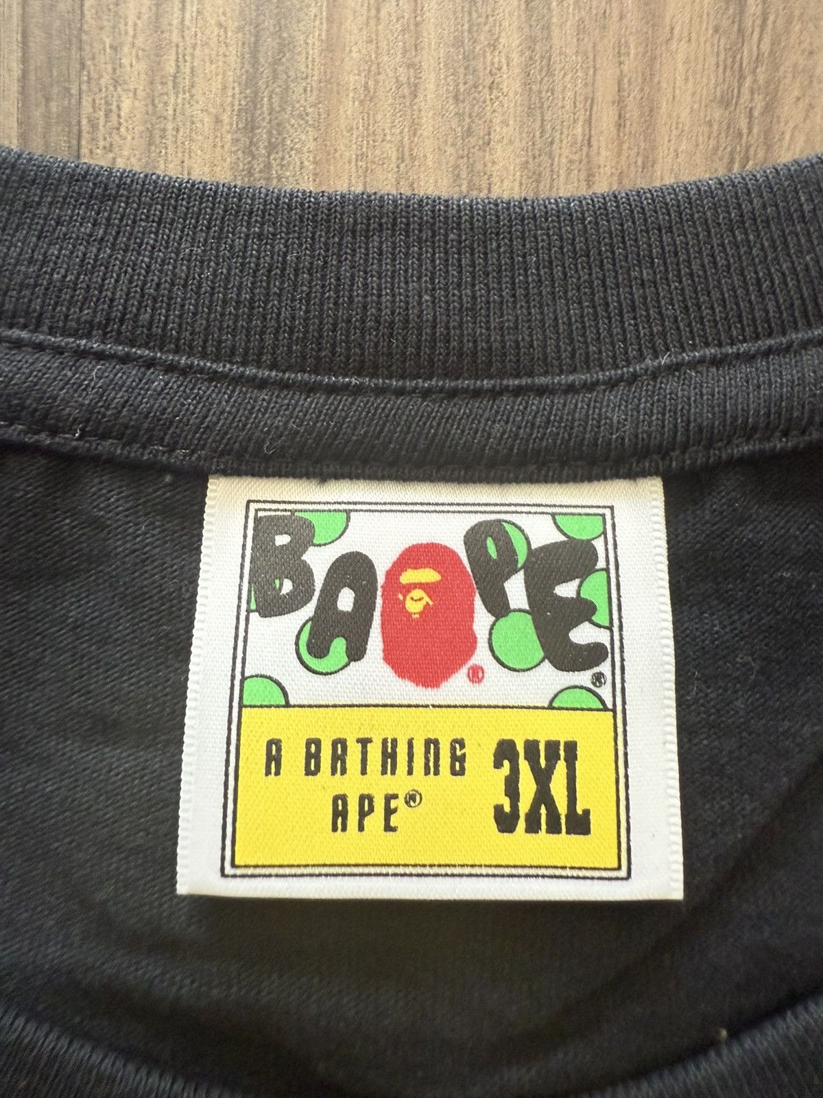 Bape BAPE Camo Big Ape Head T-Shirt Size 3XL Black A Bathing Ape Size US XXL / EU 58 / 5 - 4 Thumbnail