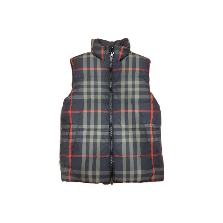 Burberry Burberry FW24 Plaid Zip Vest for Men Size US S / EU 44-46 / 1 - 1 Thumbnail