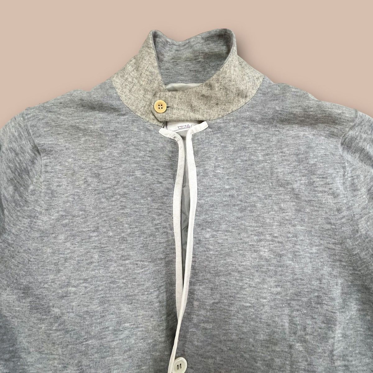 Sacai SACAI Colorblock Pattern Collar Cardigan Size US M / EU 48-50 / 2 - 13 Thumbnail