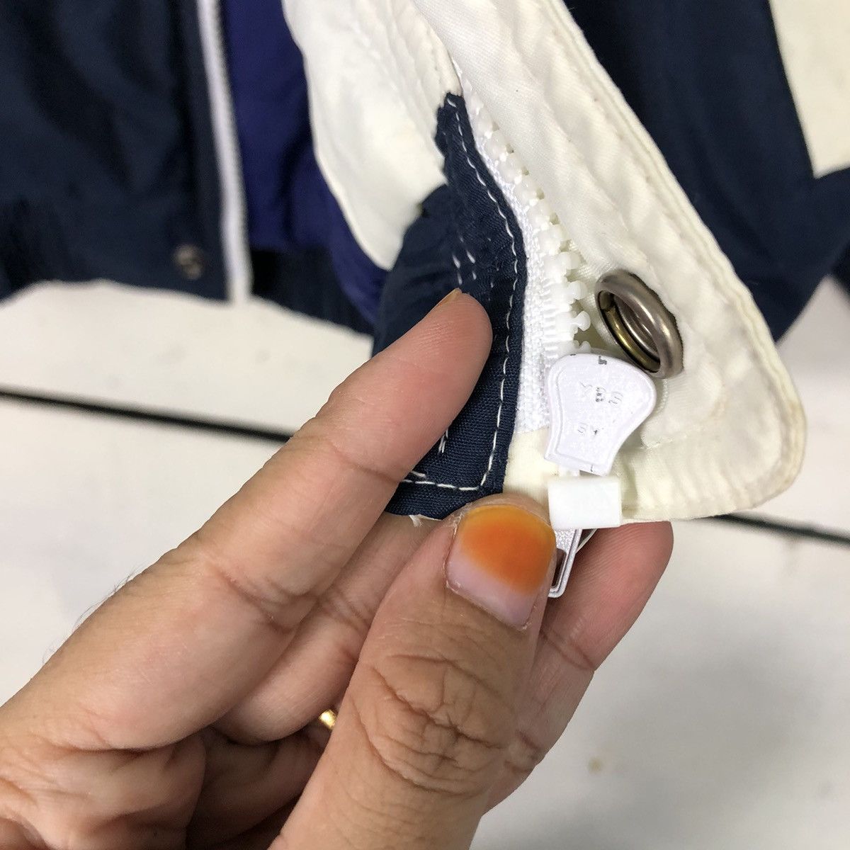 Japanese Brand 📌Vintage Bomber Jacket Sportswear Md Box Axia Big Logo Size US L / EU 52-54 / 3 - 19 Thumbnail