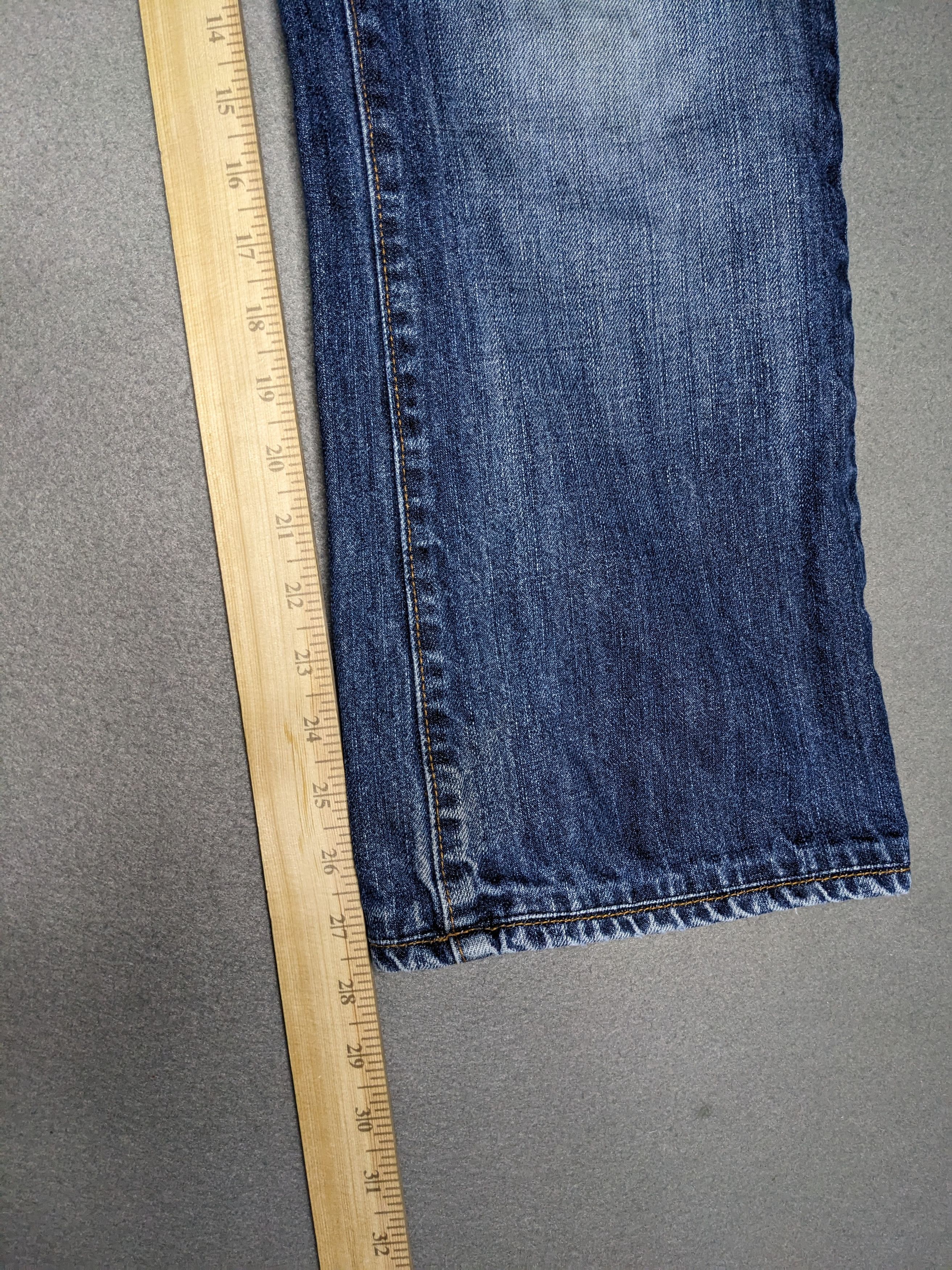 Gap VINTAGE Gap 1969 Jeans 30x28 Straight Wide Denim Size US 30 / EU 46 - 18 Thumbnail