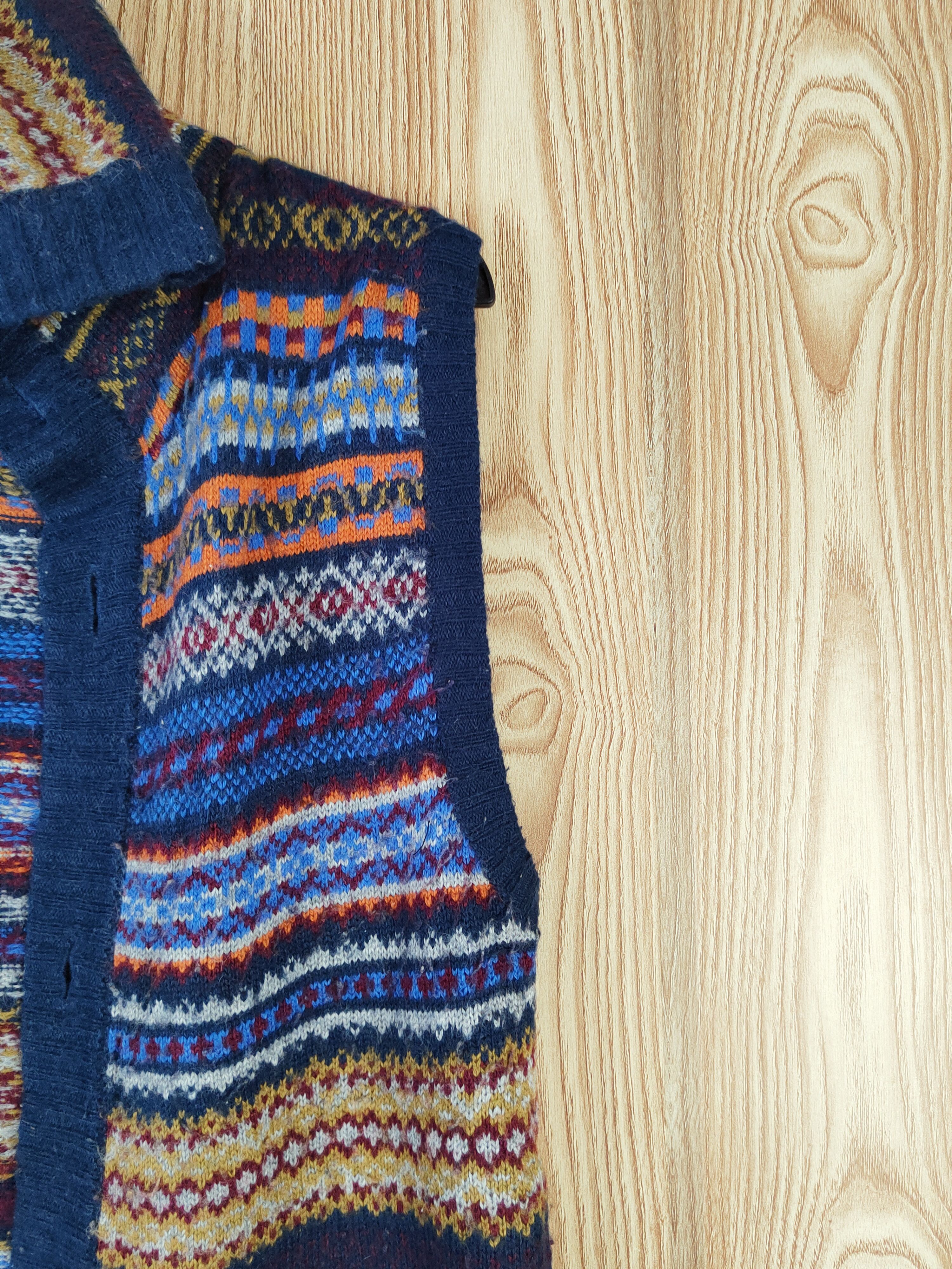 Japanese Brand Japan Blue Hoodie Knitwear Sleeveless Cardigan #W727 Size S / US 4 / IT 40 - 8 Thumbnail