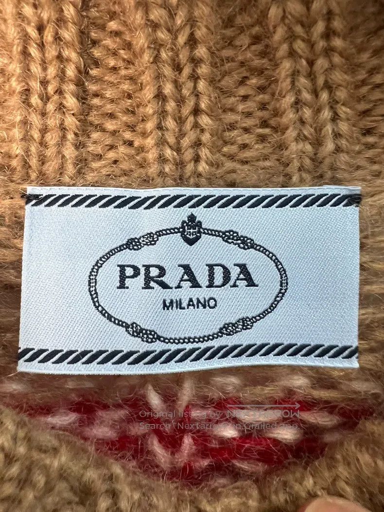 Prada Prada Striped wool blend knitted sweater Size XS / US 0-2 / IT 36-38 - 3 Thumbnail