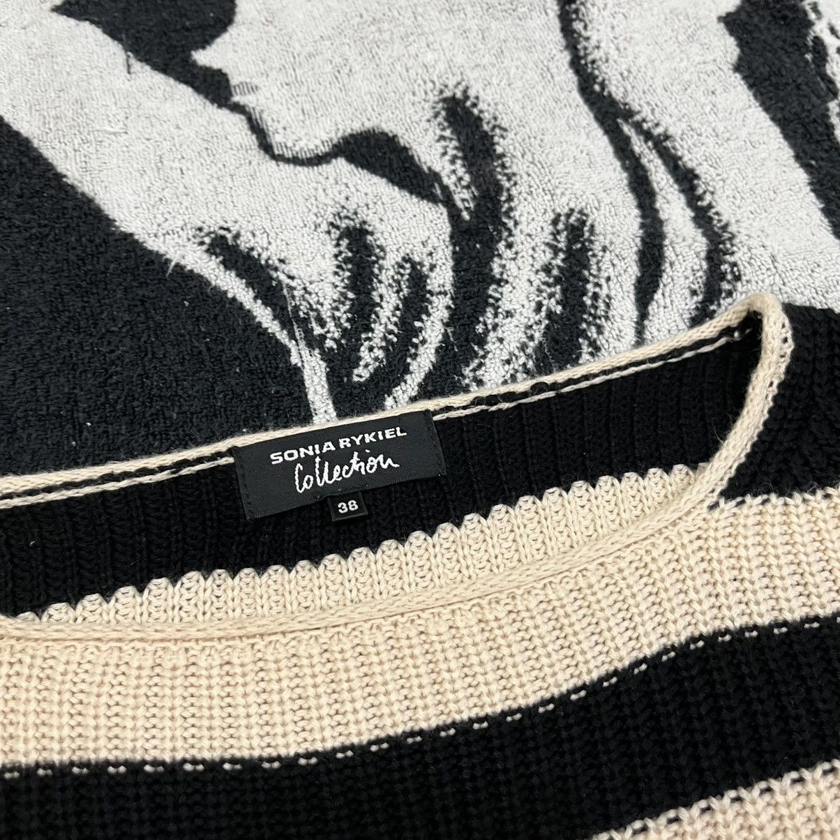 Designer × If Six Was Nine × Sonia Rykiel Sonia Rykiel Striped Knit Sweater LGB style Size XS / US 0-2 / IT 36-38 - 4 Thumbnail