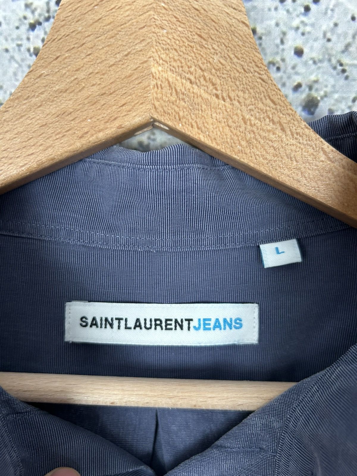 Yves Saint Laurent Vintage YSL Saint Laurent Jeans Shirt Designer Rare 90s Size US L / EU 52-54 / 3 - 4 Thumbnail