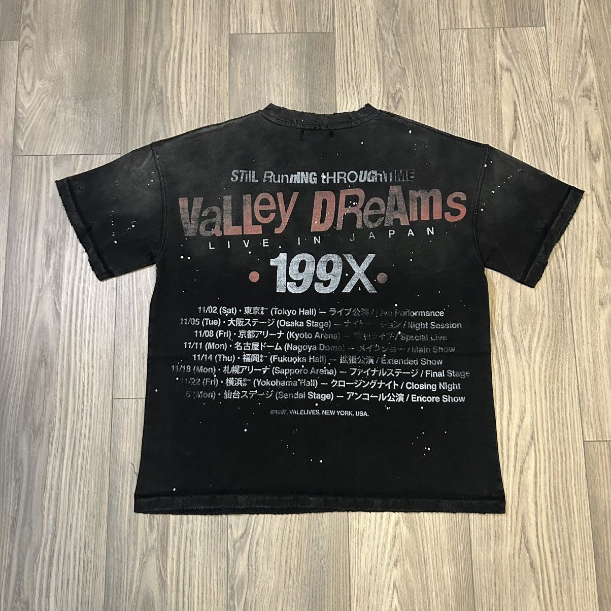 Vale Vale Forever World Tee (Black) Size US S / EU 44-46 / 1 - 2 Thumbnail