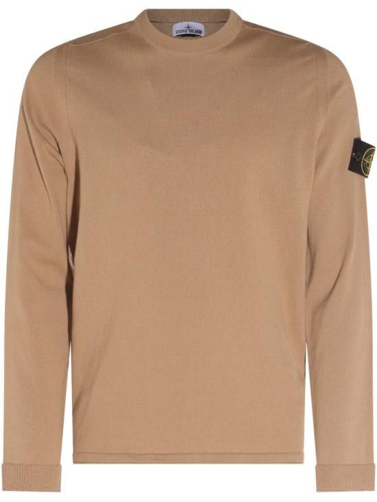 Stone Island STONE ISLAND Men Sweater 5100062S00B9 V0094 Brown Size US S / EU 44-46 / 1 - 1 Thumbnail