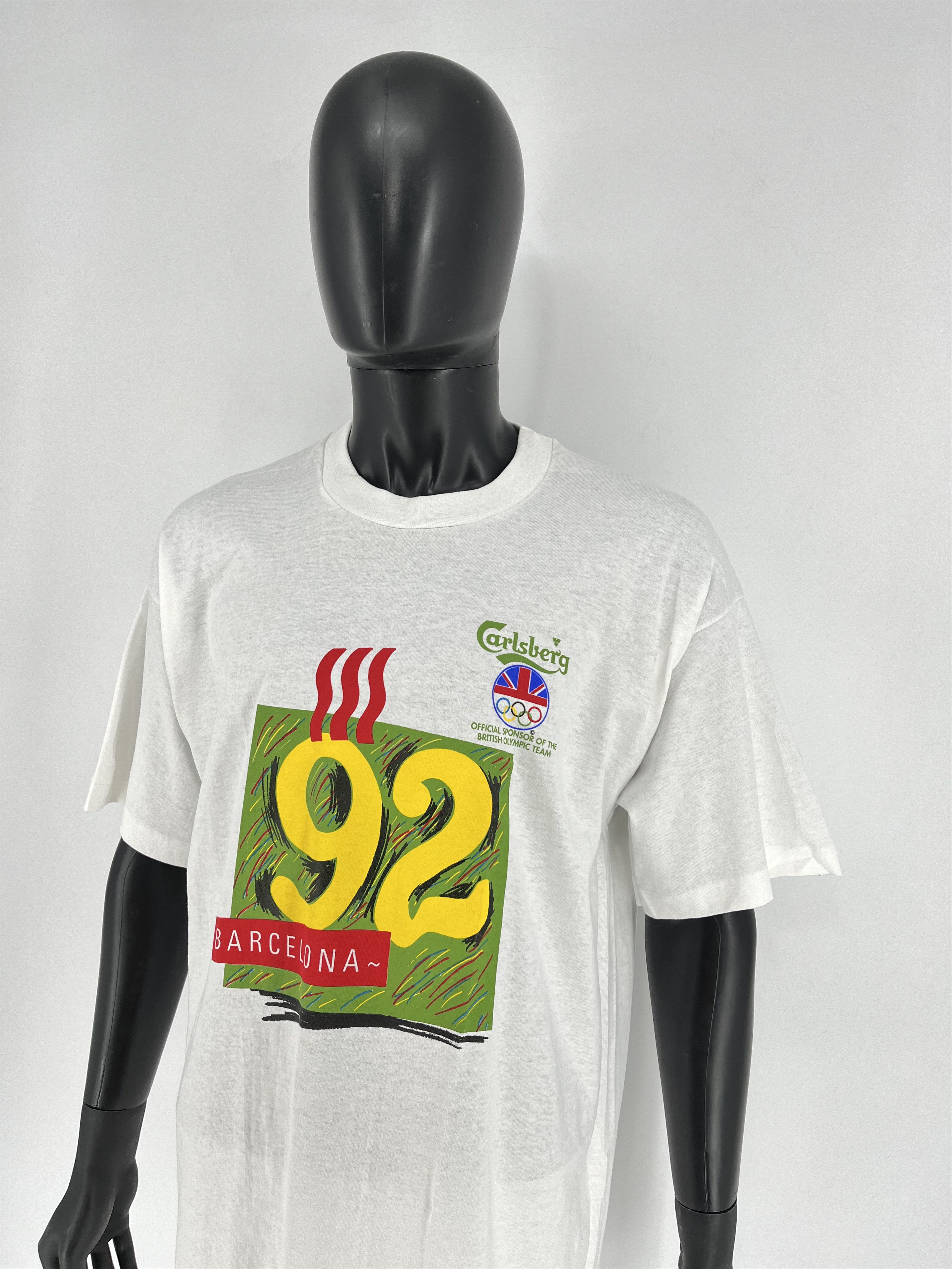 USA Olympics × Vintage Screen Stars 1992 Olympic Vintage T-Shirt Cotton Men Size XL Size US XL / EU 56 / 4 - 4 Thumbnail