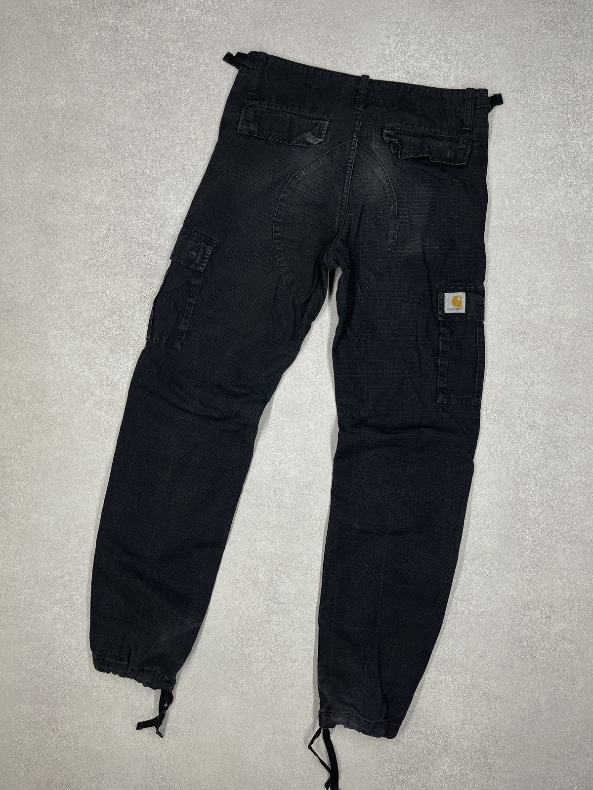 Carhartt Vintage Carhartt WIP Aviation Cargo Pants Black Y2K Size US 28 / EU 44 - 1 Thumbnail