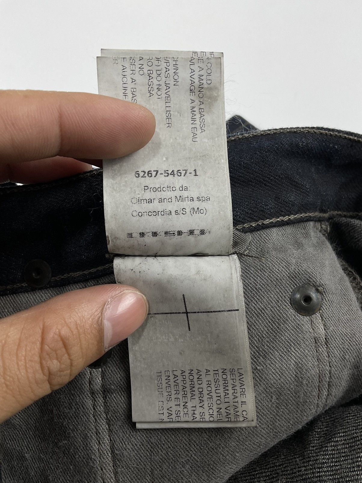 Rick Owens Rick Owens Hard Blue Detroit Cut Denim Size US 30 / EU 46 - 14 Thumbnail