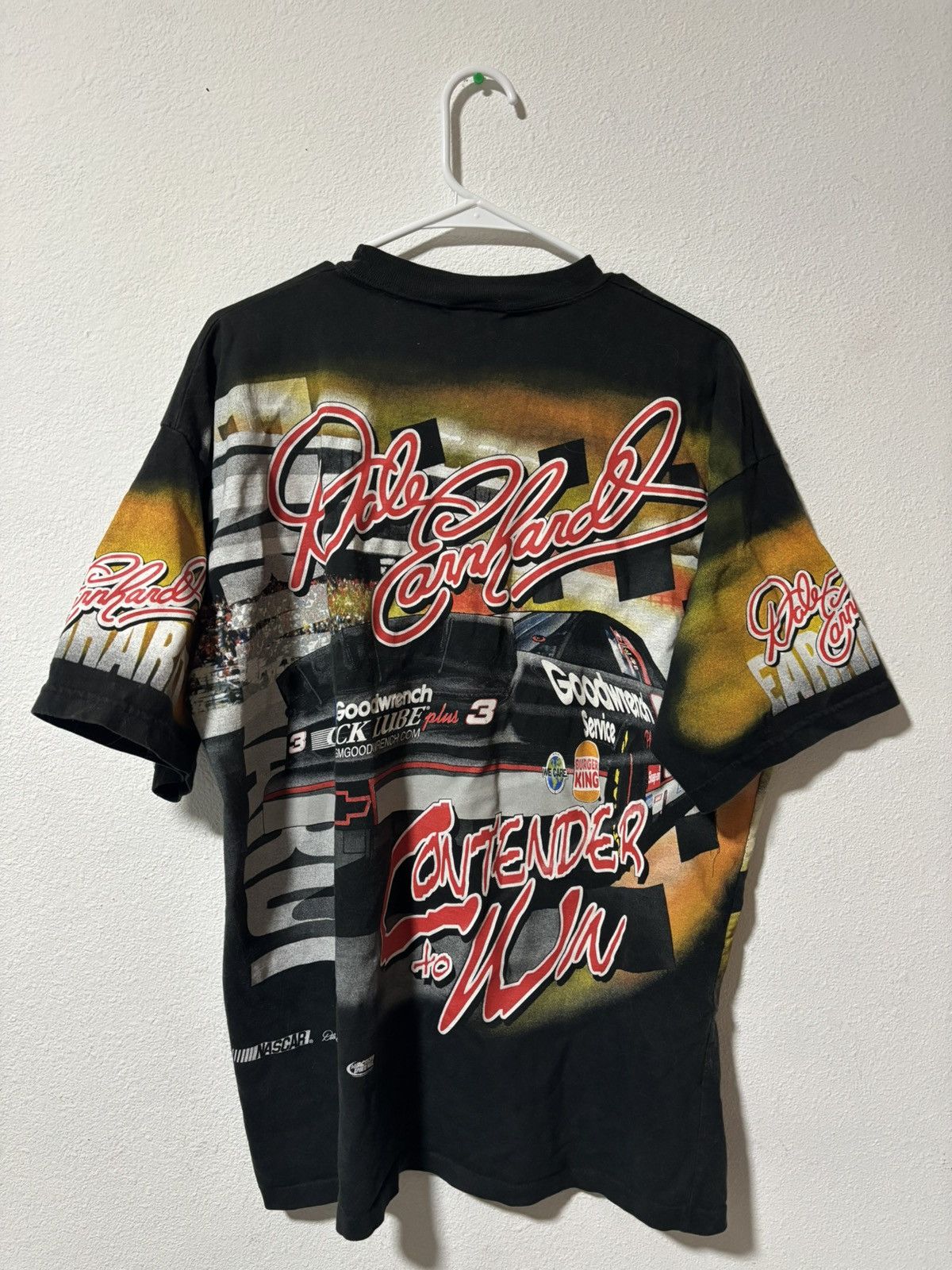 Vintage Vintage Nascar Dale Earnhardt Size US XL / EU 56 / 4 - 2 Thumbnail