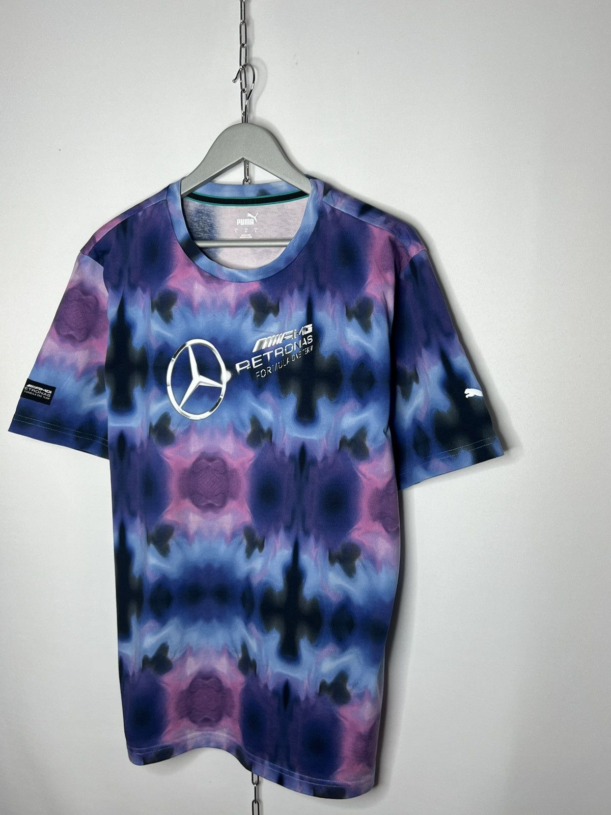 Puma Vintage Mercedes AMG Formula 1 Team Racing Tee T-Shirt Hype Size US L / EU 52-54 / 3 - 2 Thumbnail
