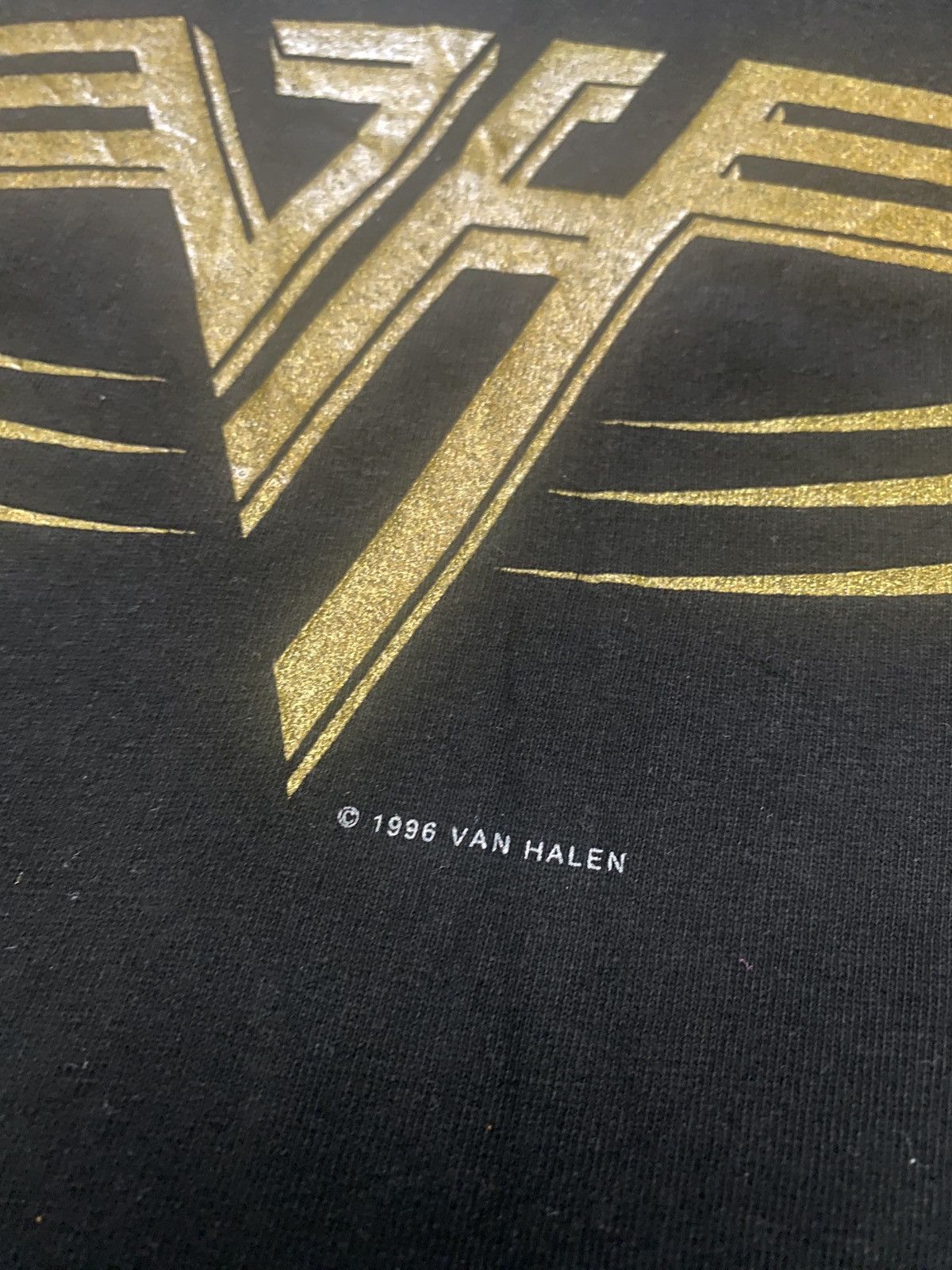 Band Tees × Vintage ‼️RARE‼️VINTAGE 1996 VAN HALEN BAND SHIRT TEE🔥 Size US XL / EU 56 / 4 - 7 Thumbnail