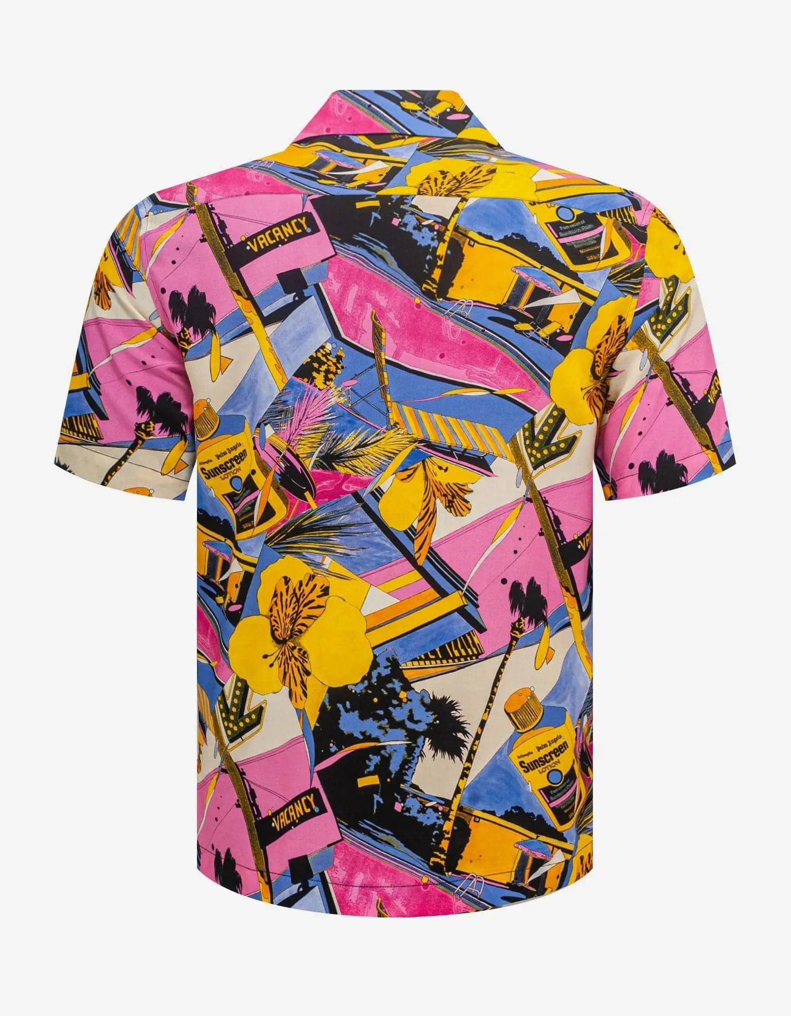 Palm Angels Palm Angels Miami Mix Print Bowling Shirt SIZE 44 Size US XS / EU 42 / 0 - 2 Thumbnail