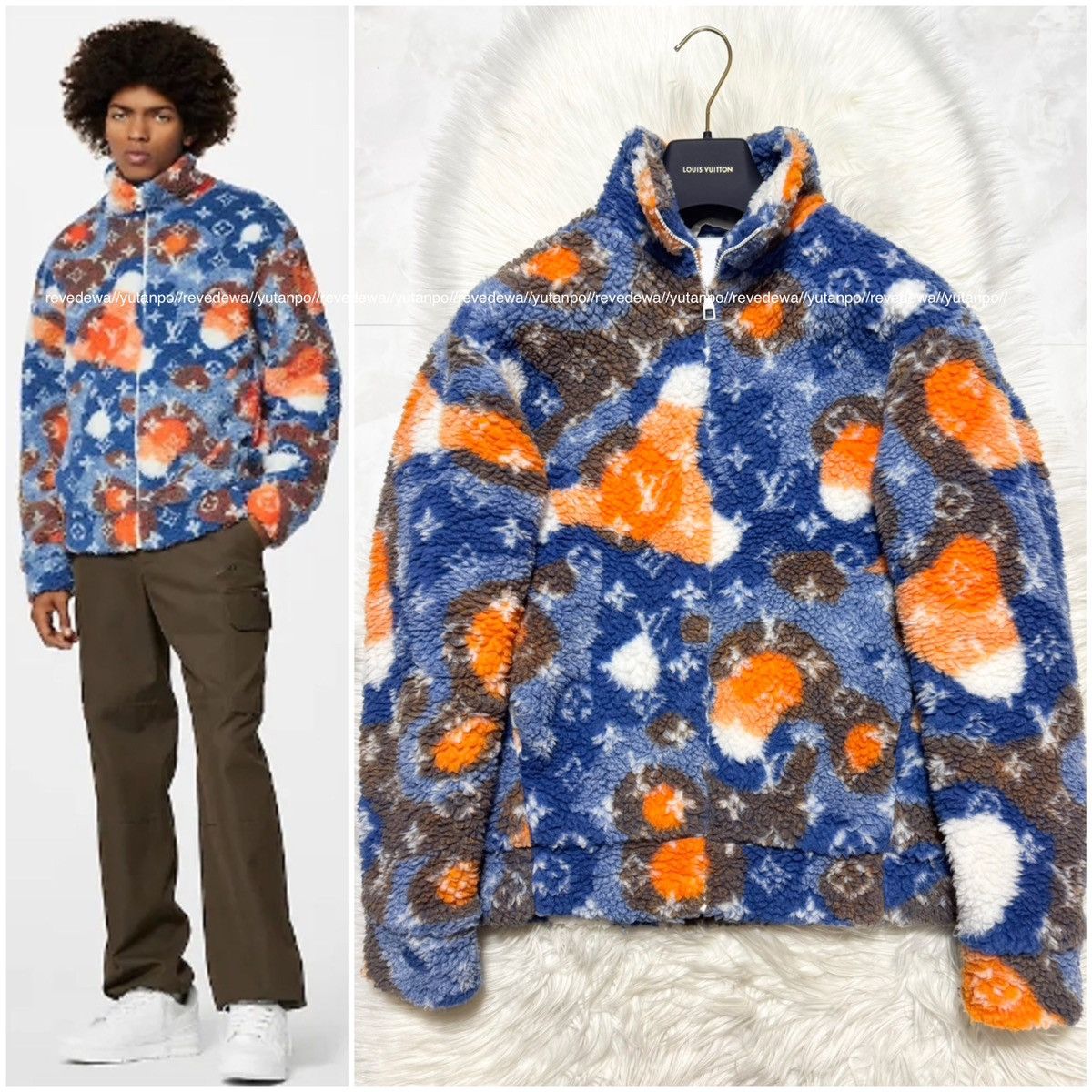 Louis Vuitton Louis Vuitton Monogram x Camouflage Jacquard Fleece Jacket Size US S / EU 44-46 / 1 - 1 Thumbnail
