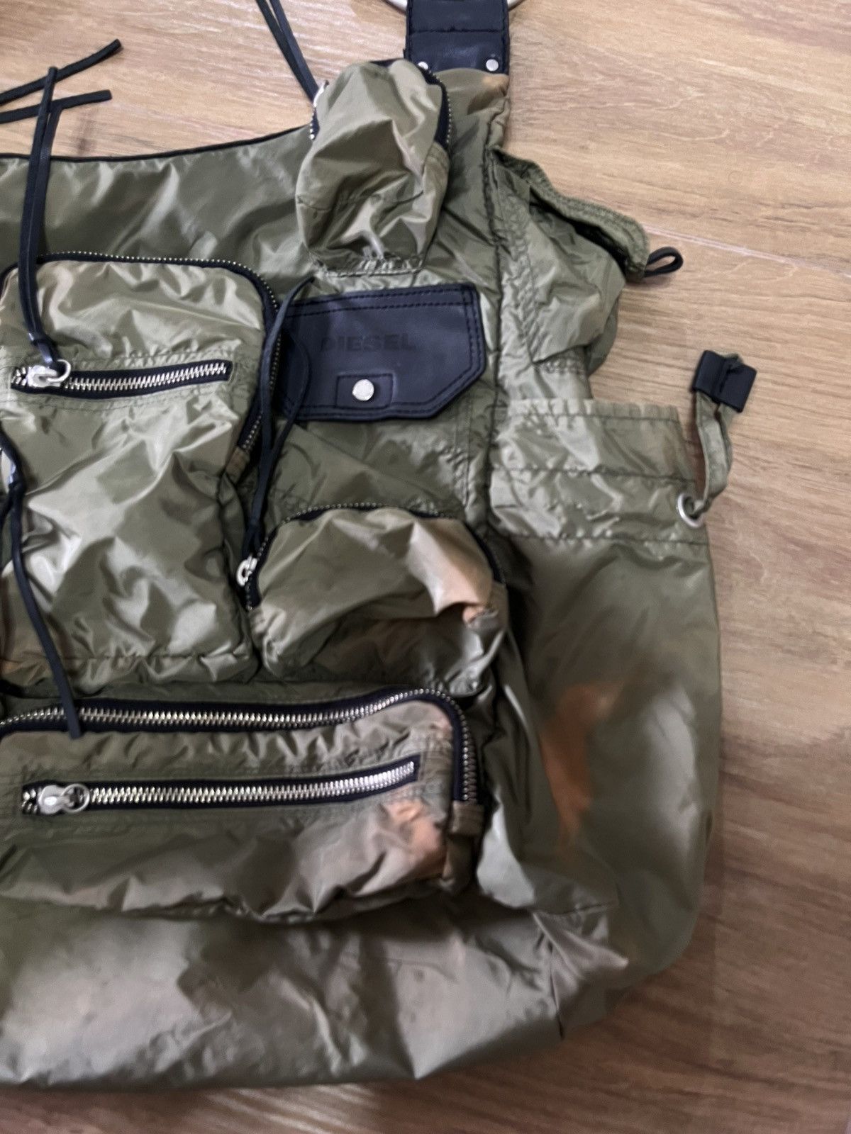 Diesel × Vintage Diesel Multi-Pocket Sling Bag cargo Size ONE SIZE - 5 Thumbnail