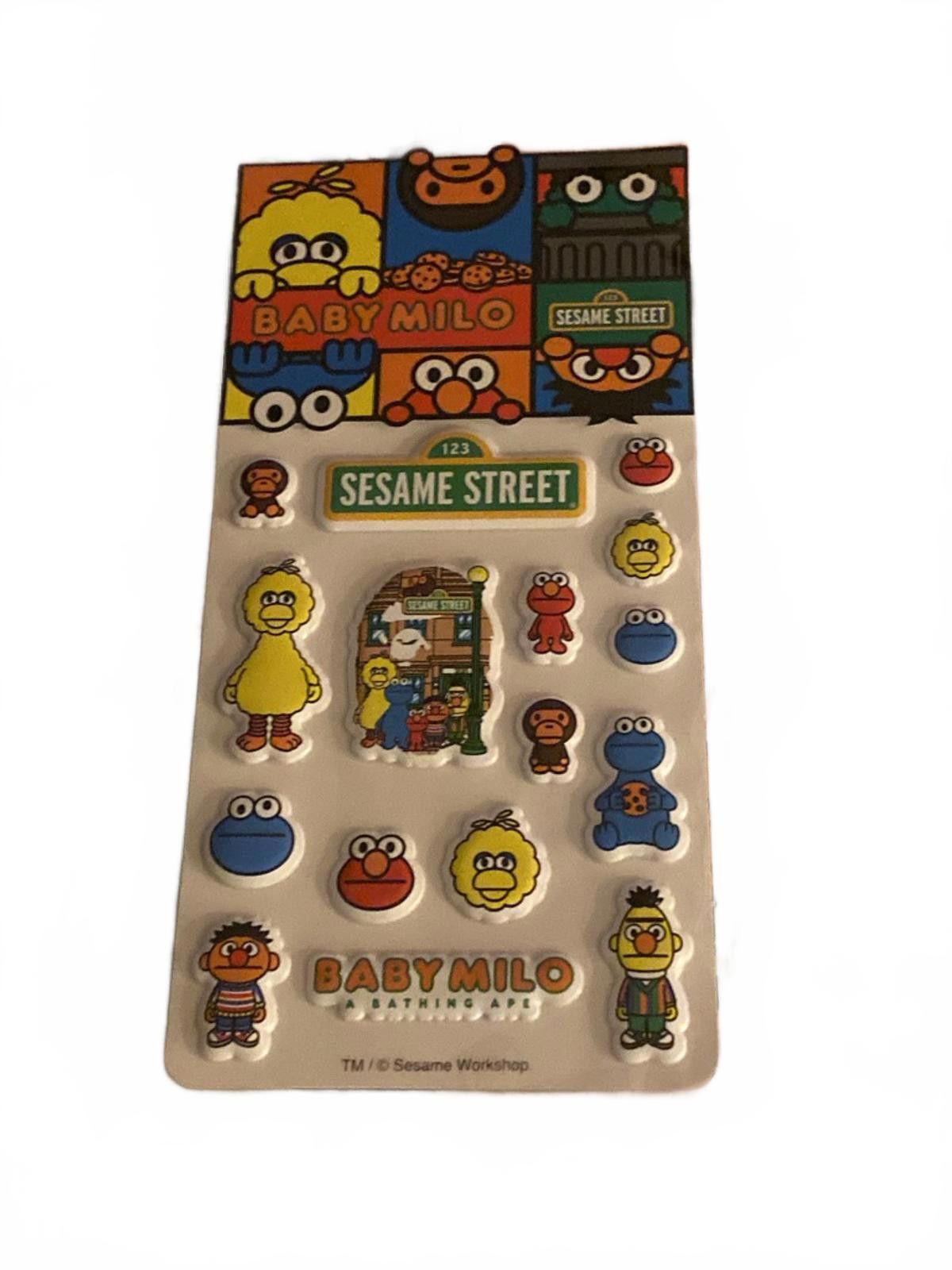 Bape BAPE x Baby Milo x Sesame Street Puff Sticker Set Size ONE SIZE - 2 Thumbnail