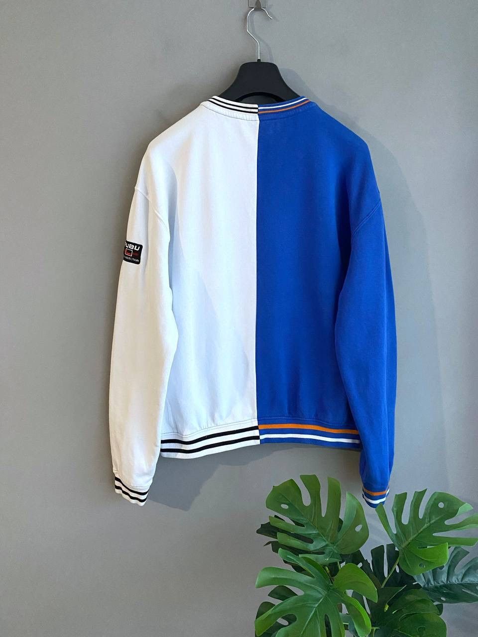 Fubu Vintage FUBU Men's White/Blue Hip Hop Oversized Sweatshirt M Size US M / EU 48-50 / 2 - 8 Thumbnail