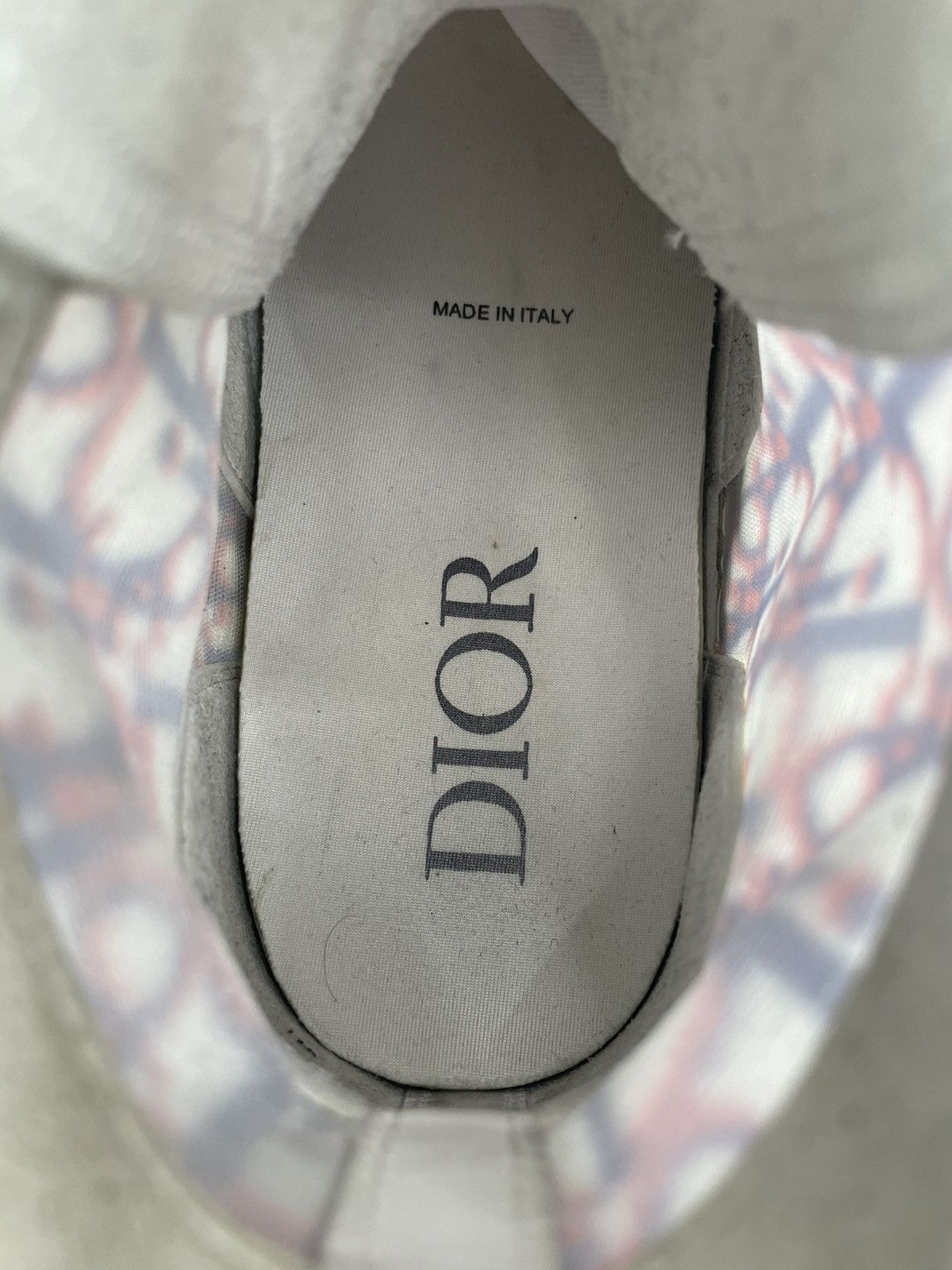 Dior Dior B23 Hi-Top white red and blue Size US 8 / EU 41 - 6 Thumbnail